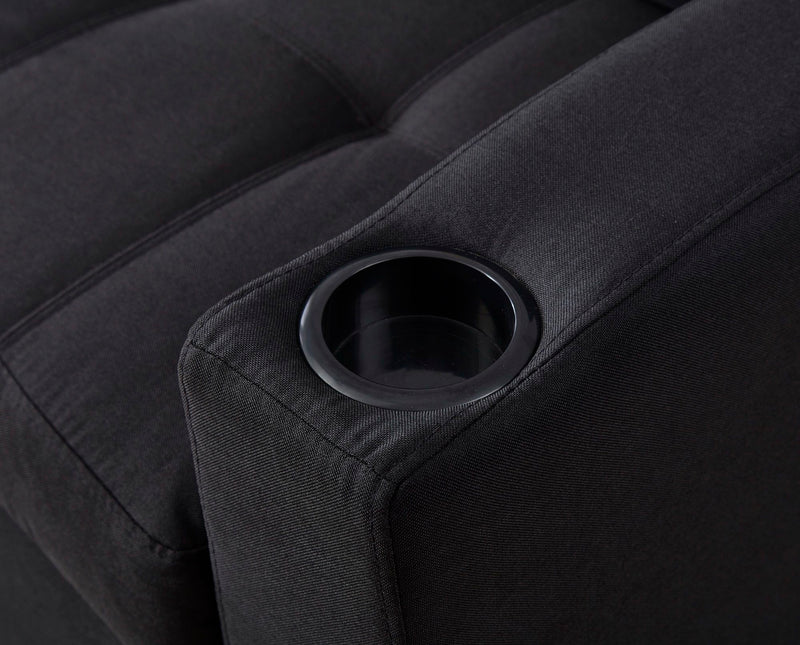2 Piece Upholstered Cozy Comfortable Sectional