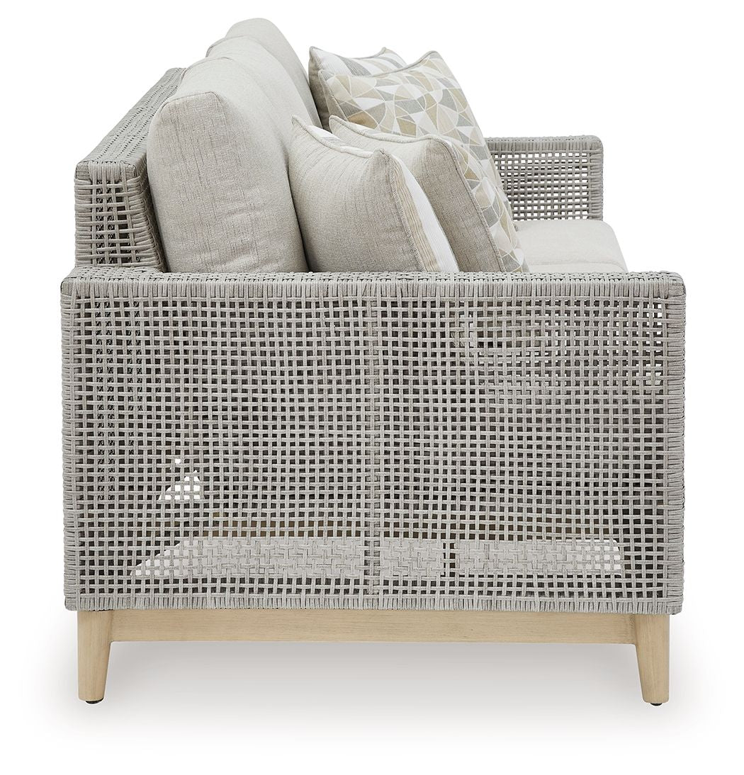 Seton Creek - Gray - 4 Pc. - Lounge Set - Urban Living Furniture (Los Angeles, CA)