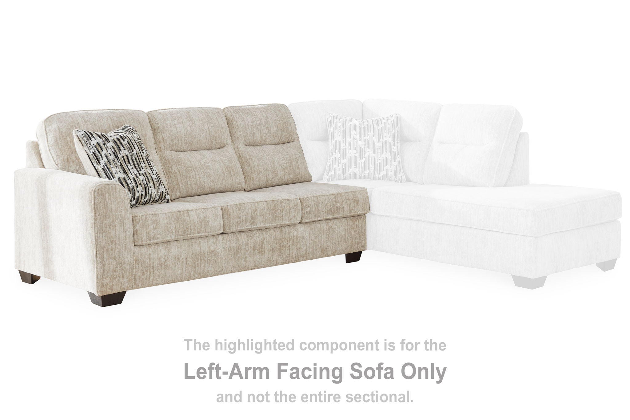 Lonoke - Parchment - Laf Sofa - Urban Living Furniture (Los Angeles, CA)