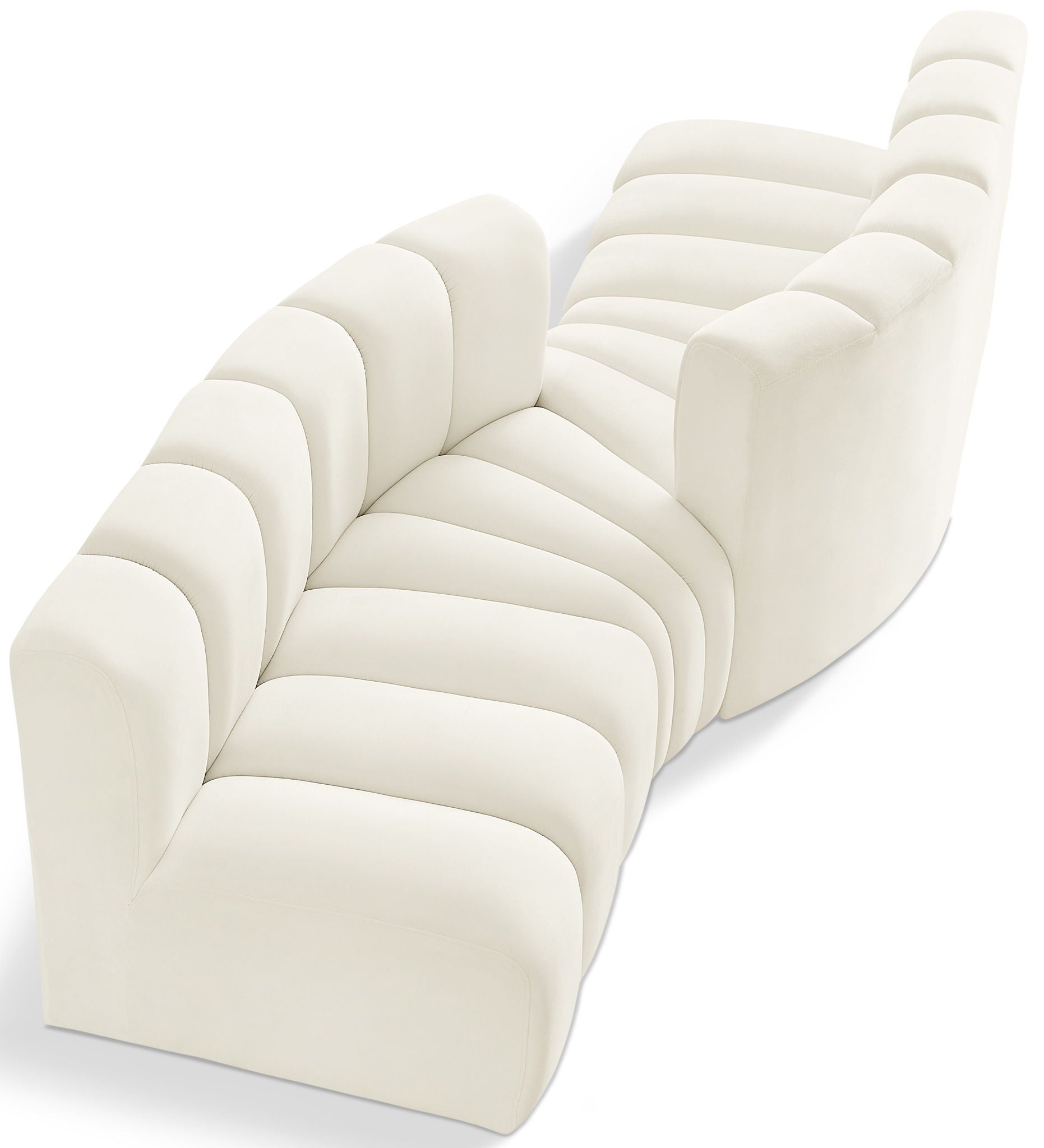 Arc - Velvet 4 Piece Sofa - Urban Living Furniture (Los Angeles, CA)