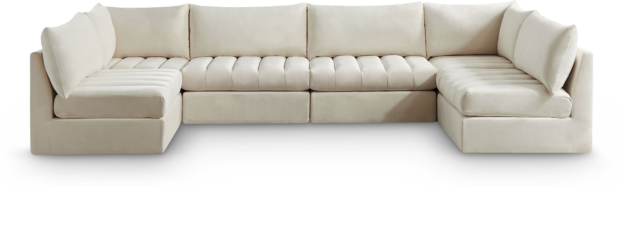 Jacob - Modular U-Shaped Sectional 6 Piece - Urban Living Furniture (Los Angeles, CA)