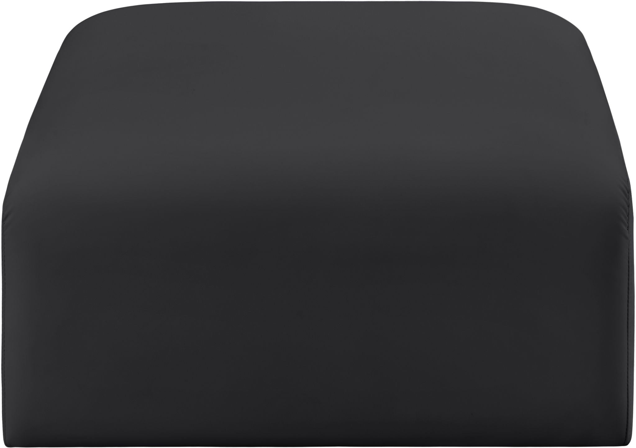 Arc - Faux Leather Ottoman - Urban Living Furniture (Los Angeles, CA)