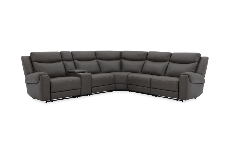 Momentum - Modular Power Reclining Sectional With Power Adjustable Headrests