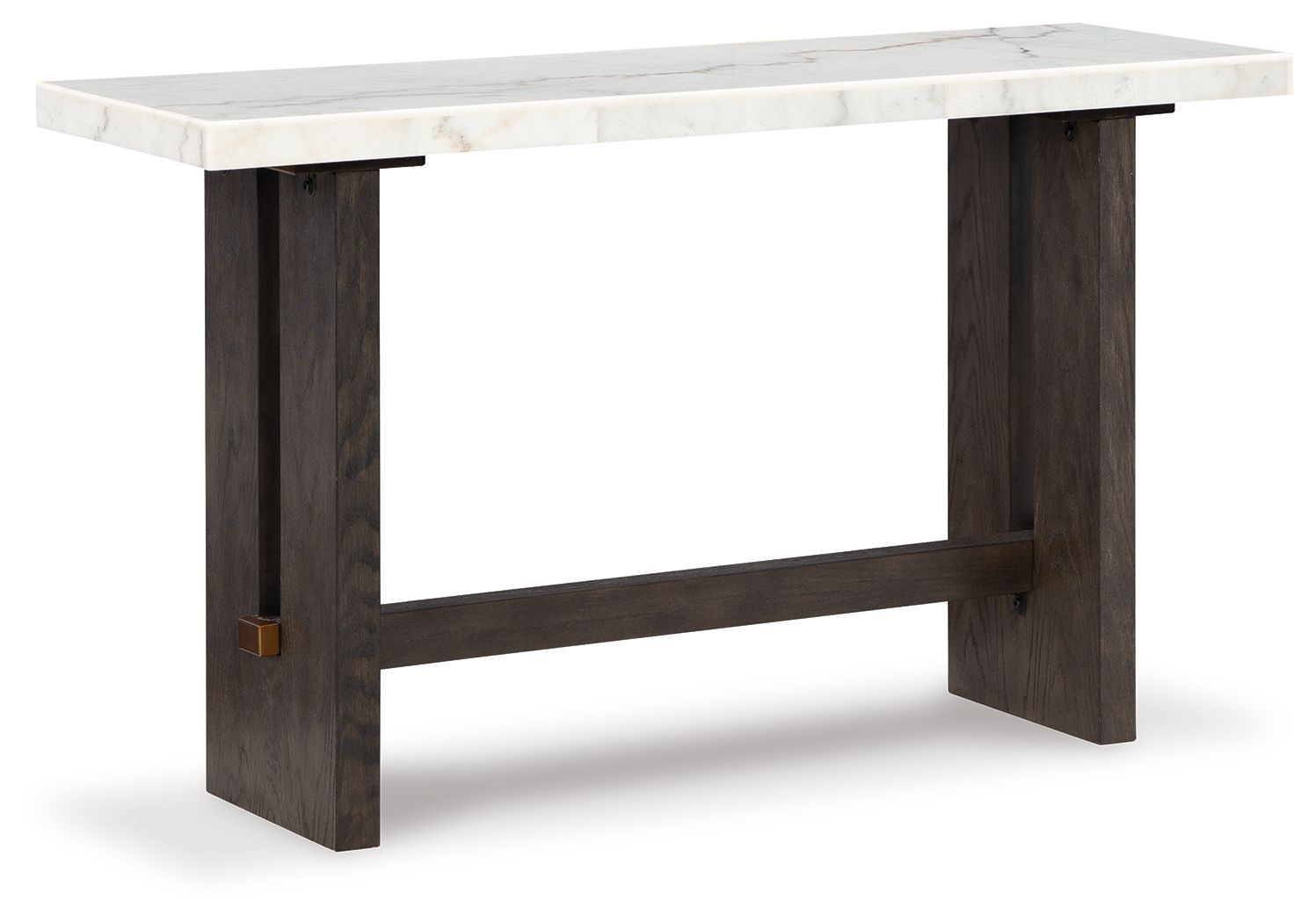 Burkhaus - White / Dark Brown - Sofa Table - Urban Living Furniture (Los Angeles, CA)