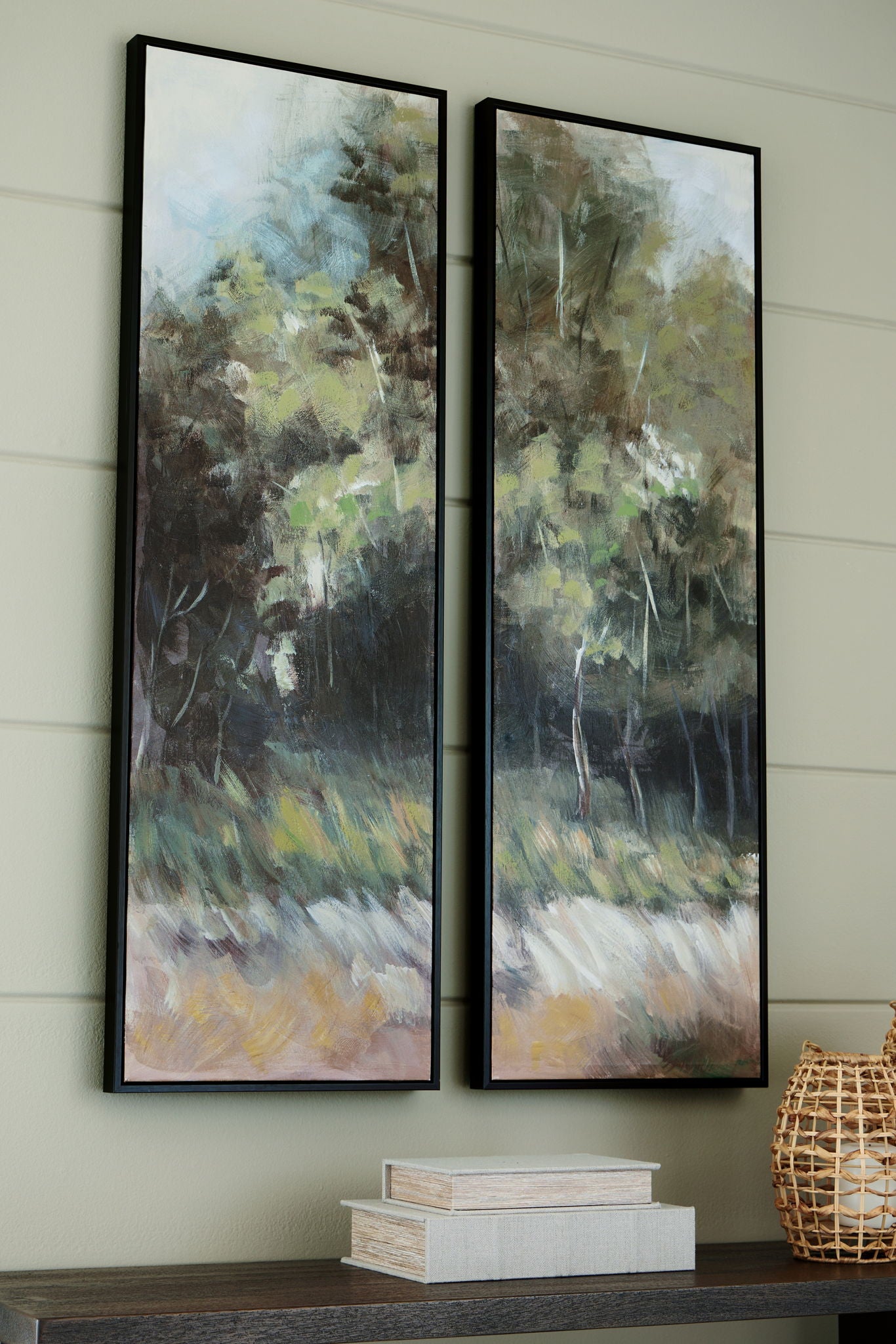 Dansot - Green / Brown - Wall Art Set (Set of 2) - Urban Living Furniture (Los Angeles, CA)