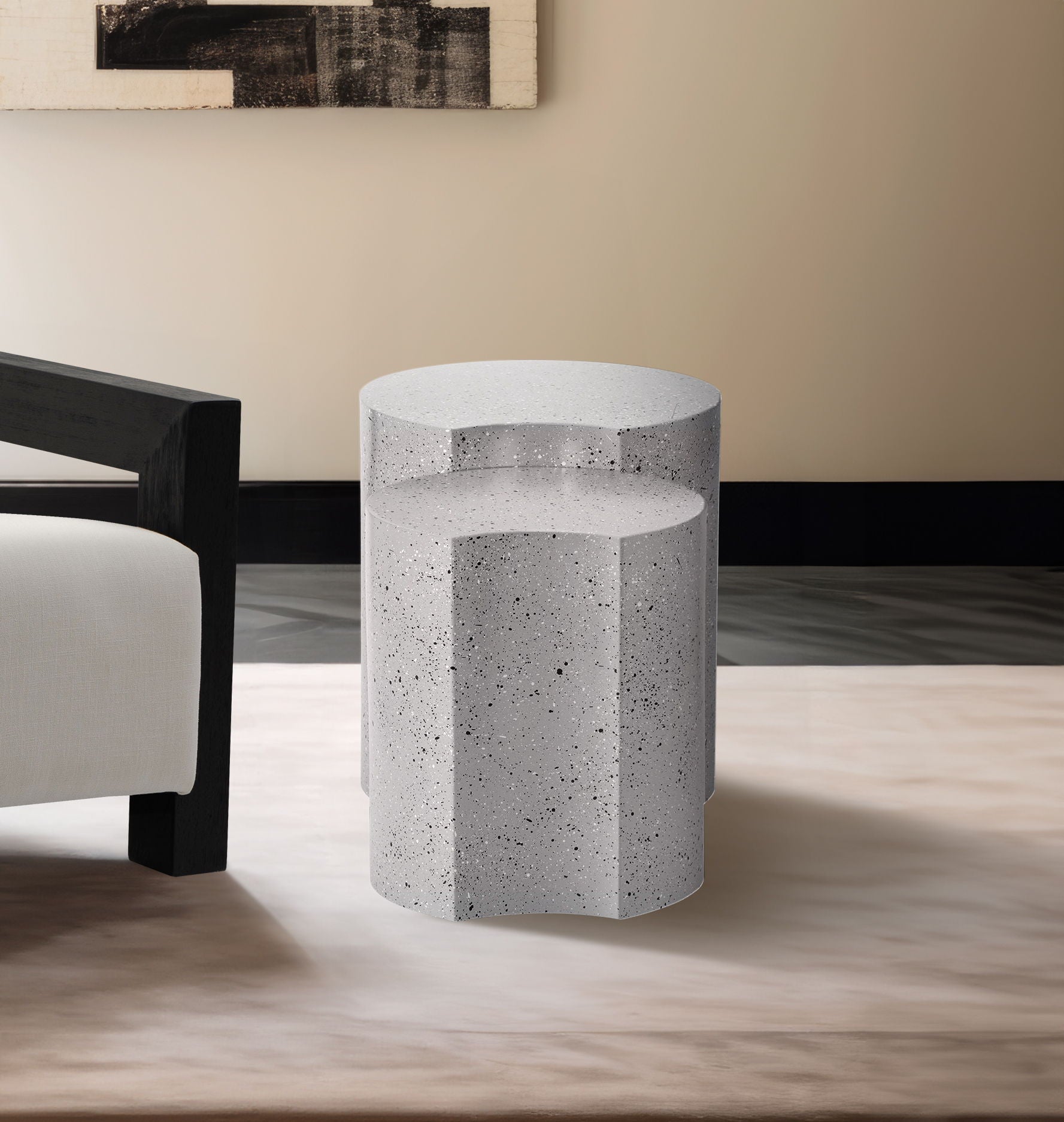 Dimple - Modular End Table - Terazzo Finish - Urban Living Furniture (Los Angeles, CA)