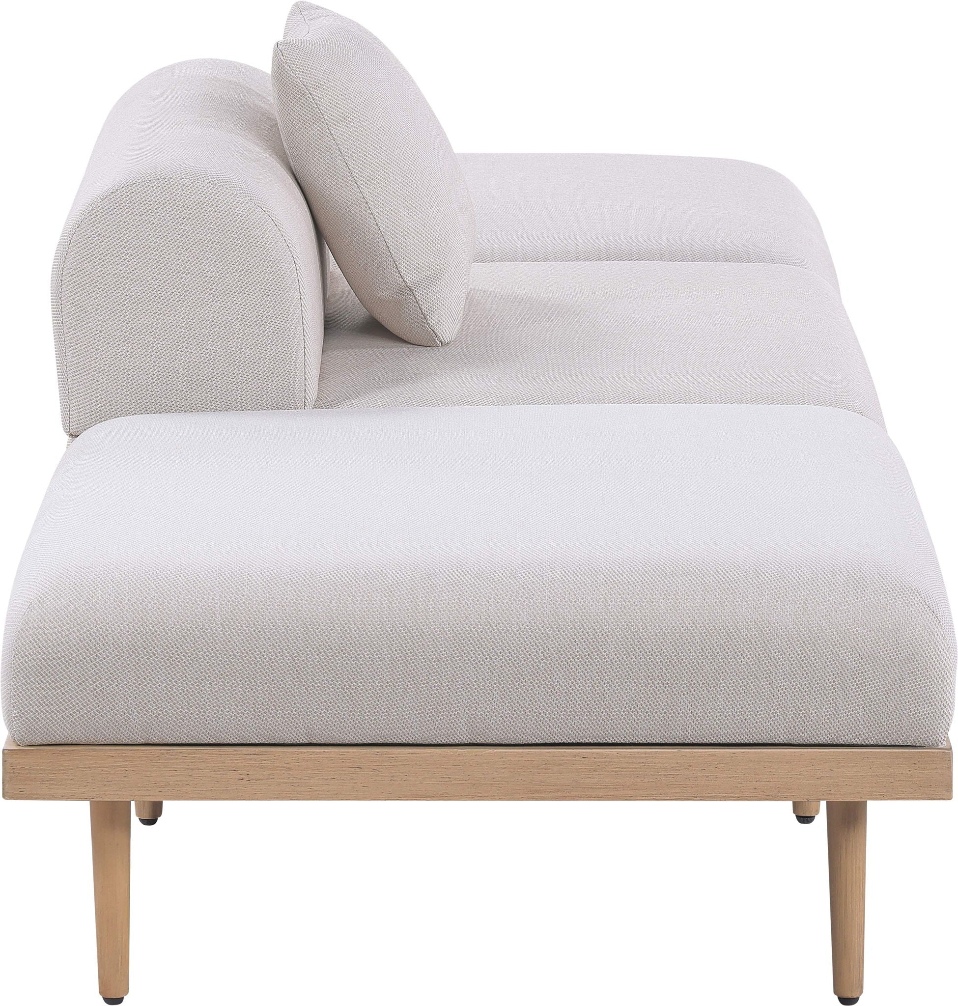 Laguna - 3 Piece Resilient Water Resistant Fabric Outdoor Patio Armless Modular Sofa - Urban Living Furniture (Los Angeles, CA)