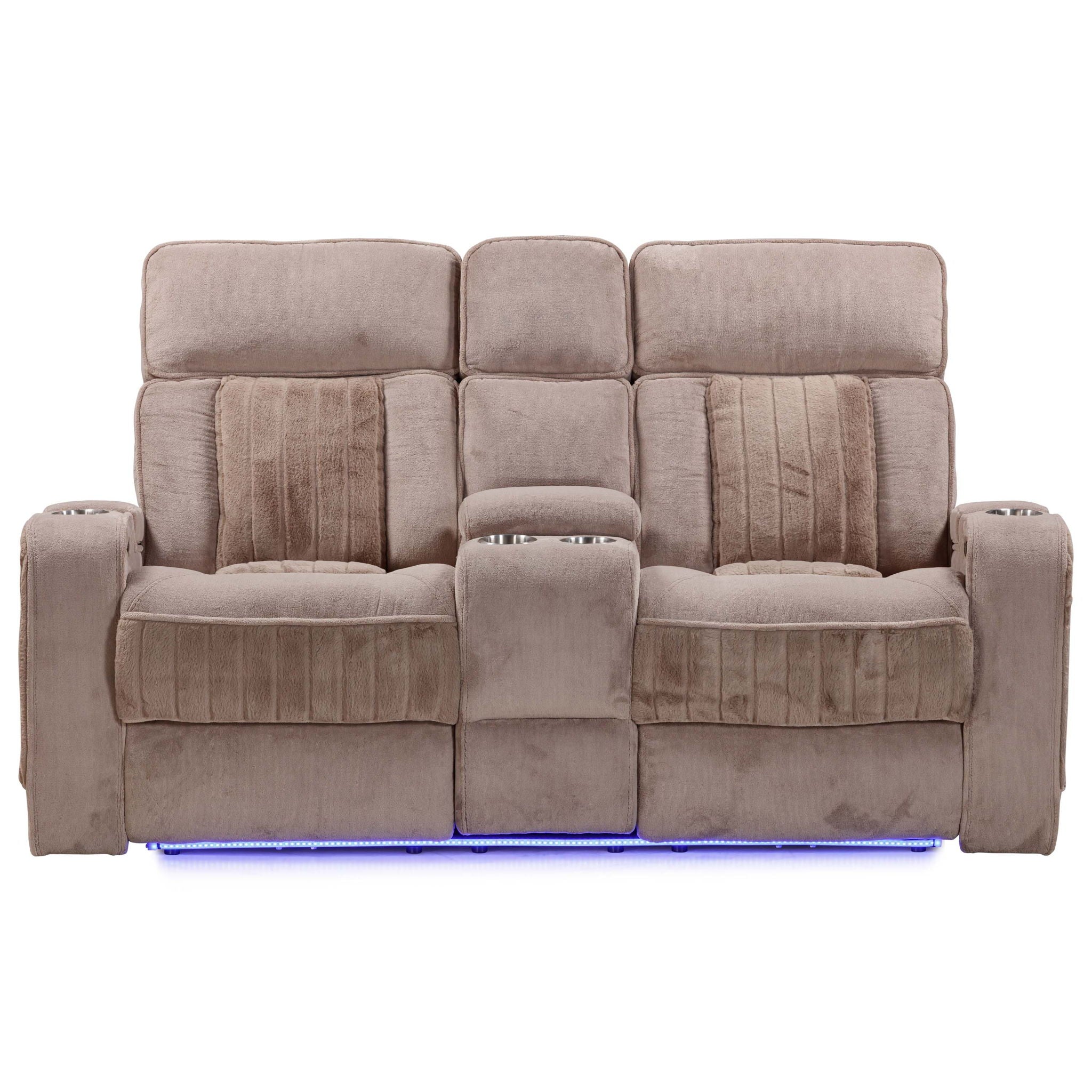 Equinox - Power Console Loveseat - Urban Living Furniture (Los Angeles, CA)