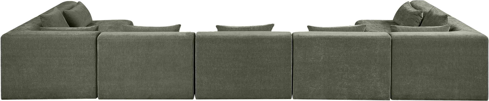 Stellar - 7 Piece Chenille Fabric Upholstered Modular Sectional - Urban Living Furniture (Los Angeles, CA)