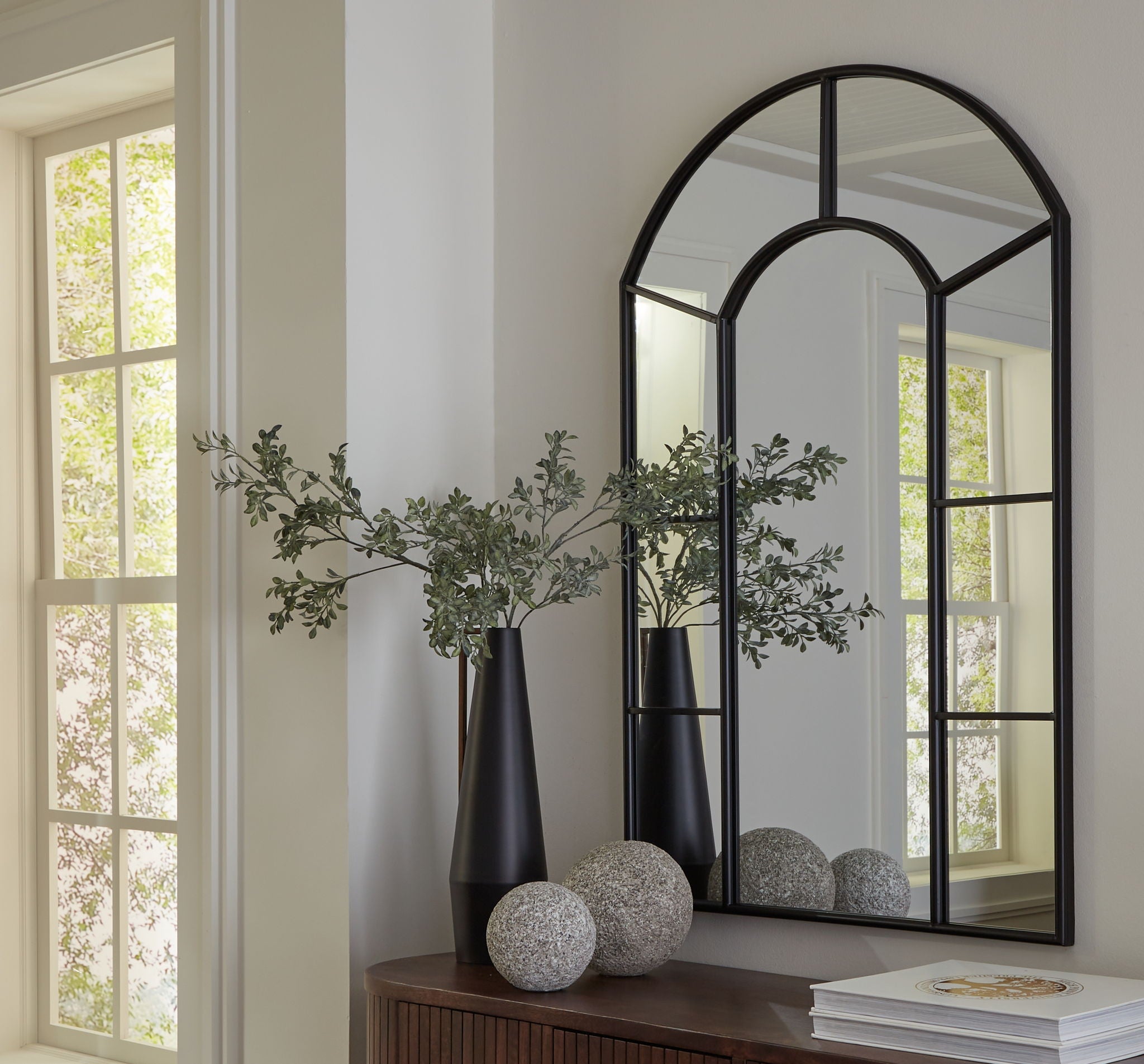 Evengton - Black - Accent Mirror - Urban Living Furniture (Los Angeles, CA)