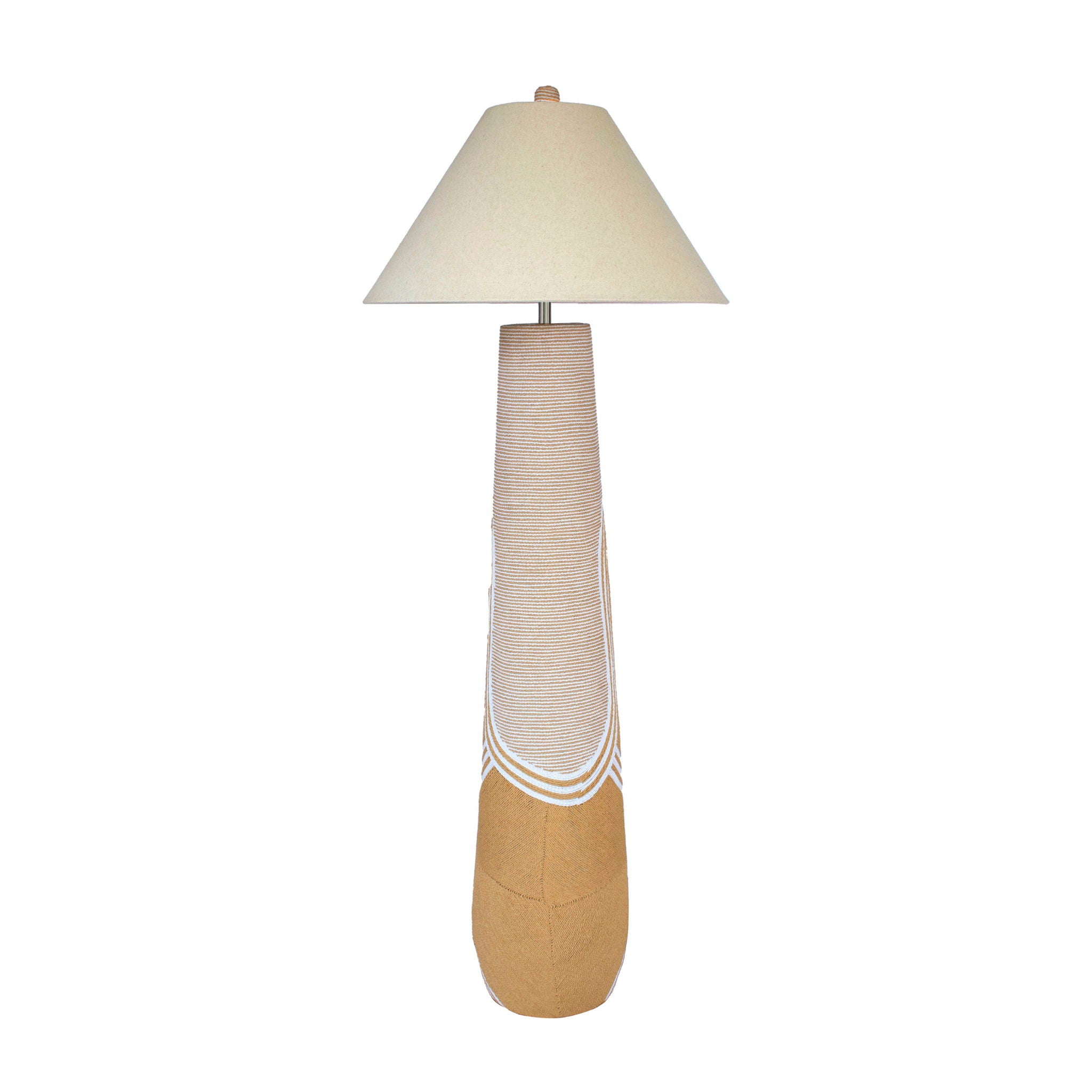 Harlee - Woven Floor Lamp - Natural - Urban Living Furniture (Los Angeles, CA)