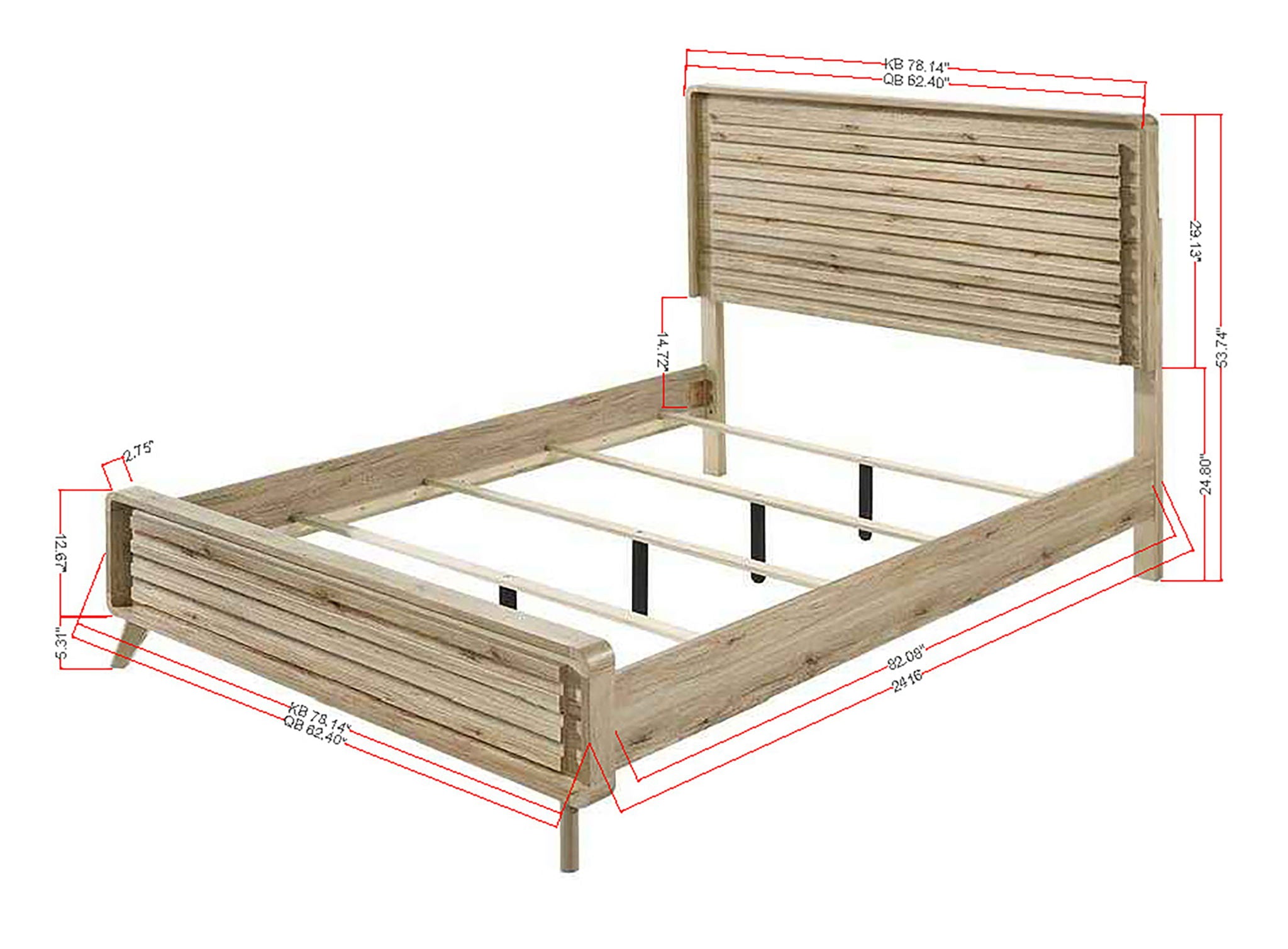 Dawson - Bed - Urban Living Furniture (Los Angeles, CA)