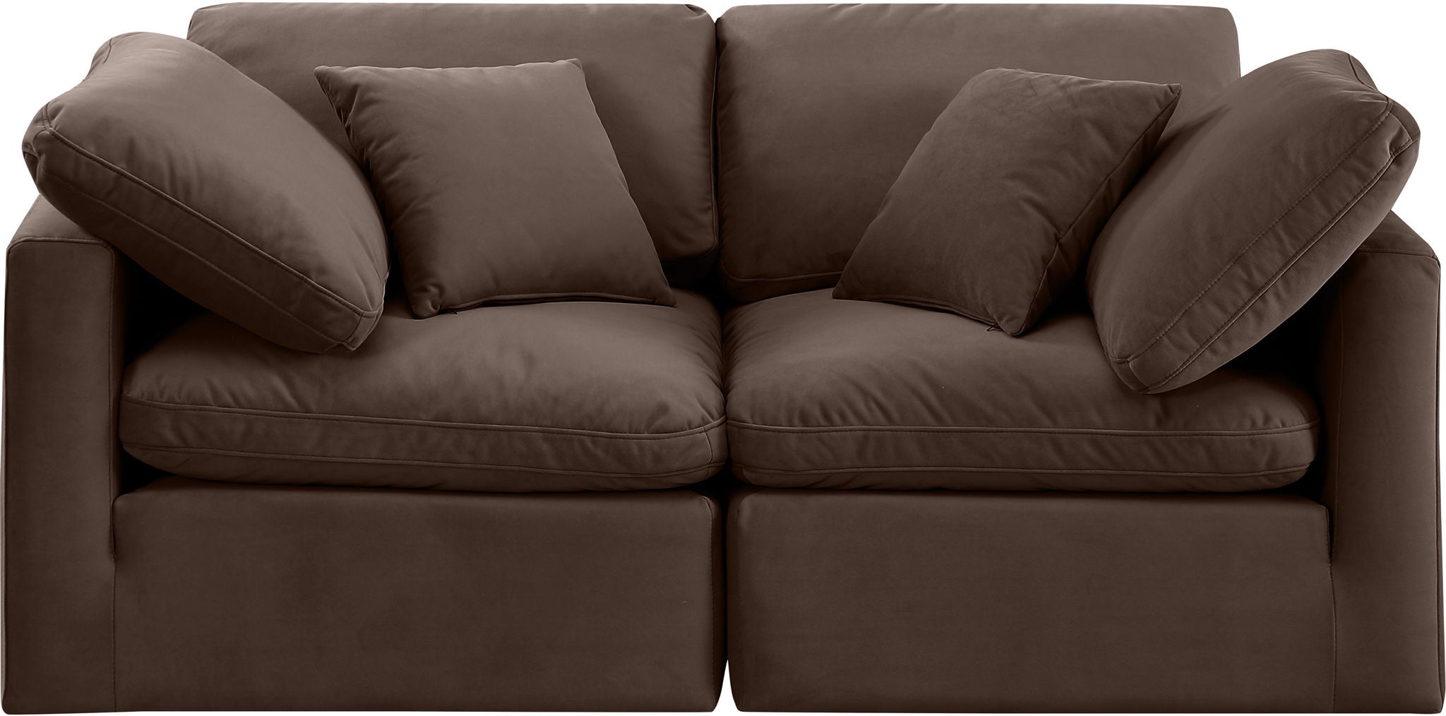 Indulge - Velvet 2 Seat Modular Sofa - Urban Living Furniture (Los Angeles, CA)