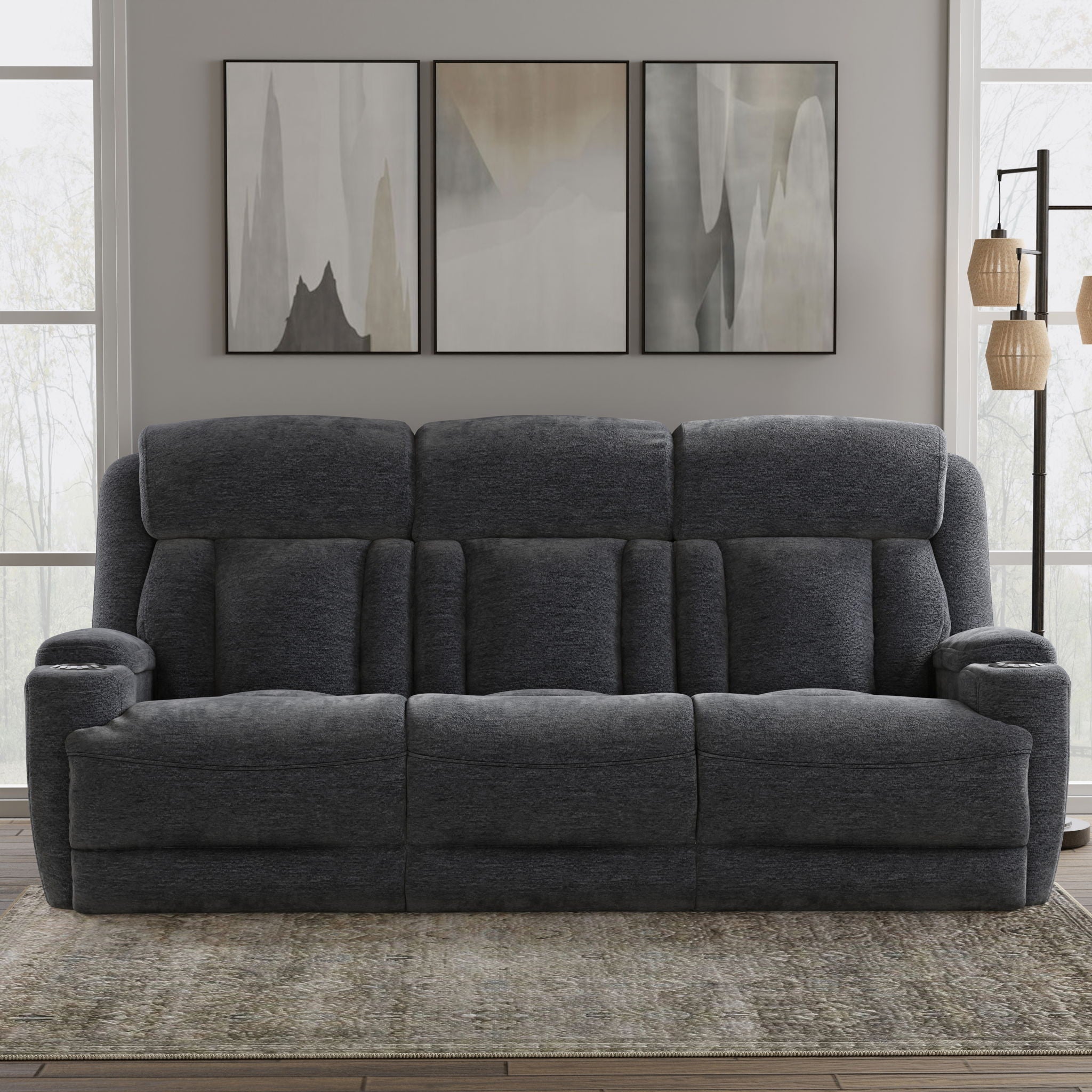 Dalton - Power Drop Down Console Sofa - Urban Living Furniture (Los Angeles, CA)