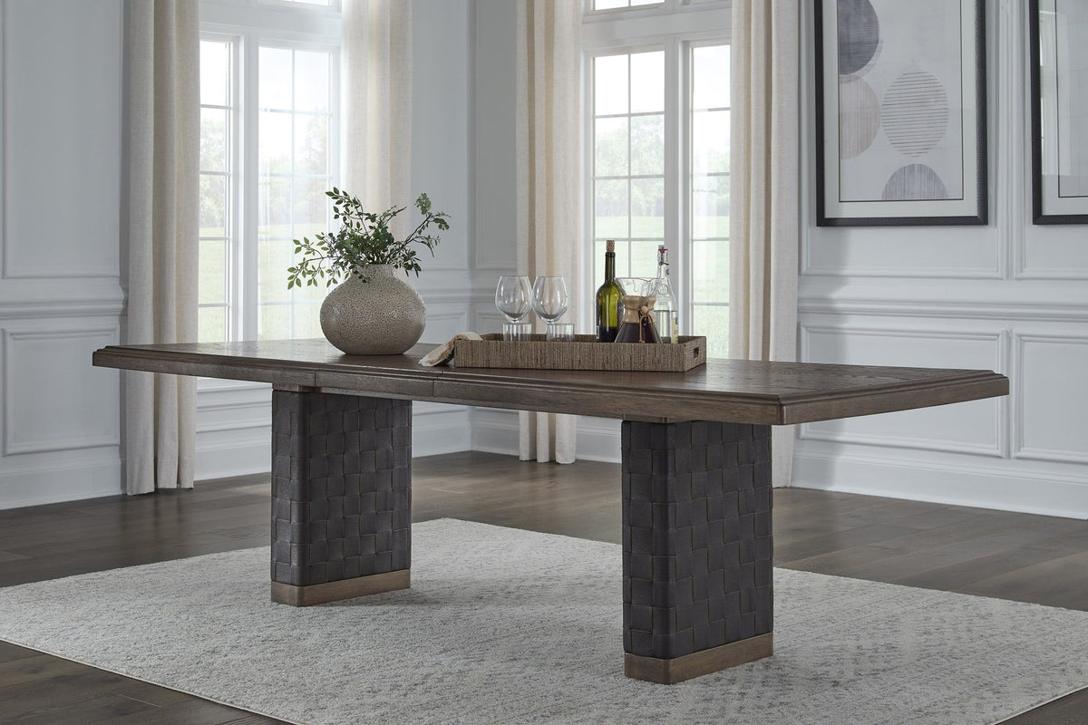 Arden - Extendable Table - Dark Chocolate / Tavern Brown