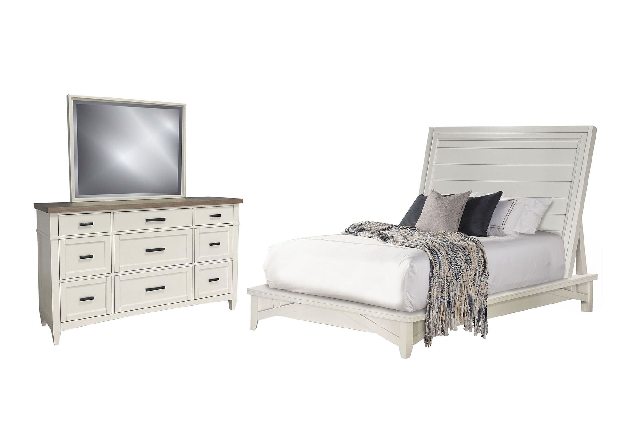 Americana Modern - Bedroom Platform Set - Urban Living Furniture (Los Angeles, CA)