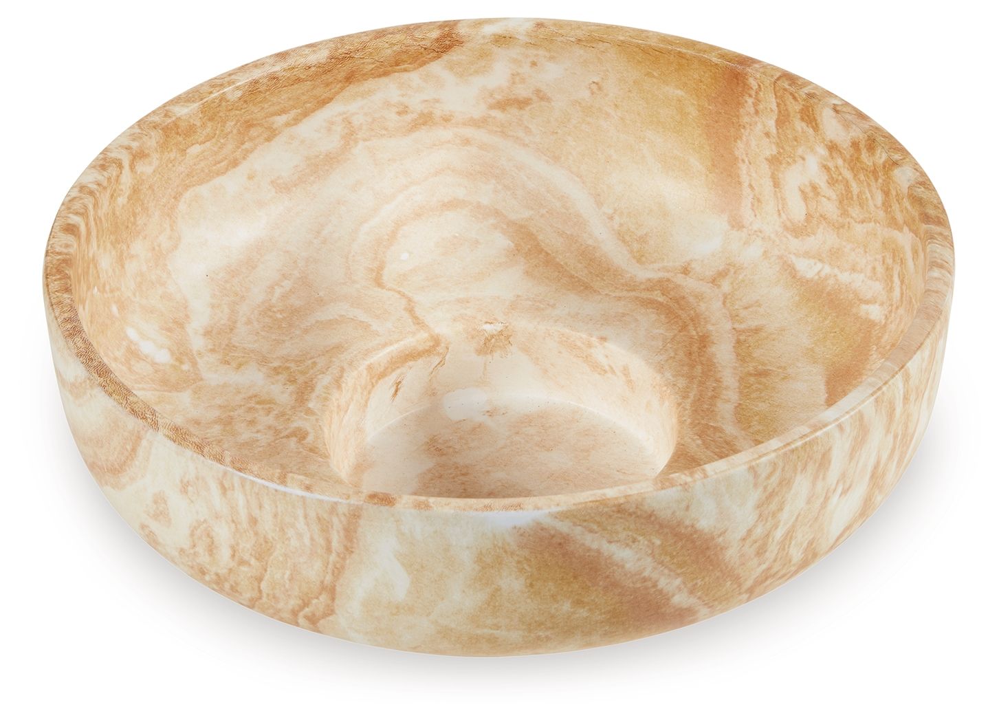 Cammen - Tan / White - Bowl - Urban Living Furniture (Los Angeles, CA)