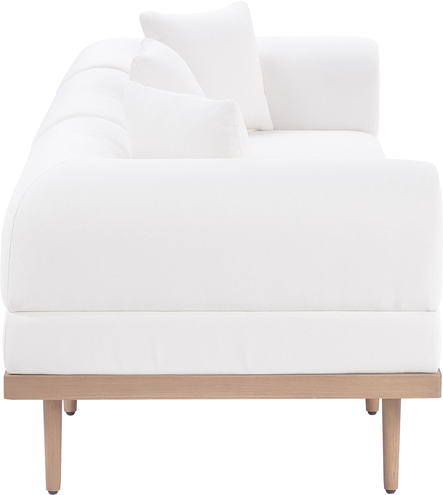 Laguna - 3 Piece Resilient Water Resistant Fabric 106.5" Upholstered Outdoor Patio Modular Sofa - Urban Living Furniture (Los Angeles, CA)