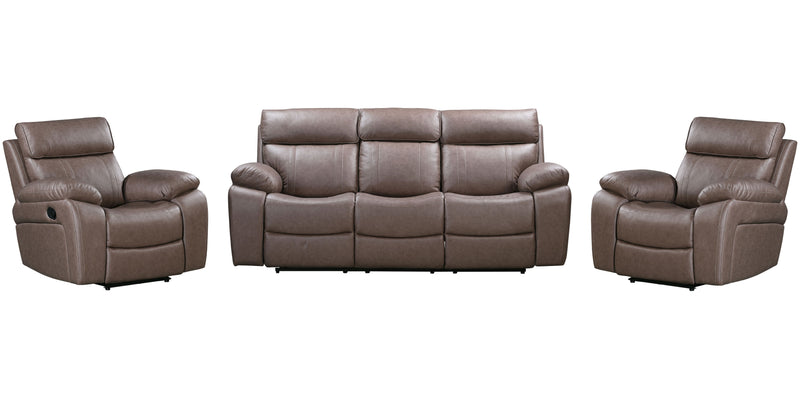 Theon - Manual Glider Reclining Sofa Set