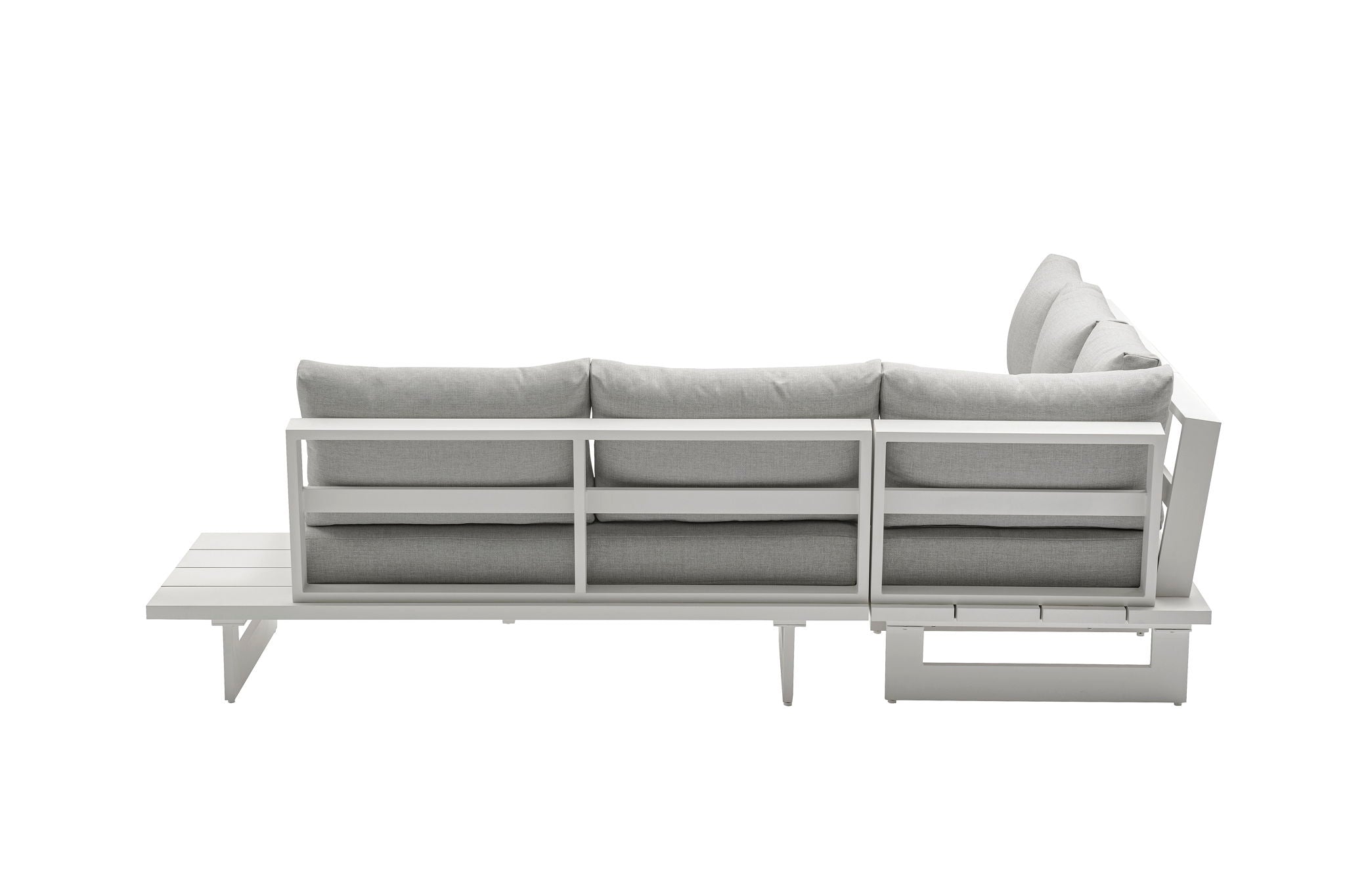 Maldives - Water Resistant Outdoor Patio Sectional With White Frame - Urban Living Furniture (Los Angeles, CA)