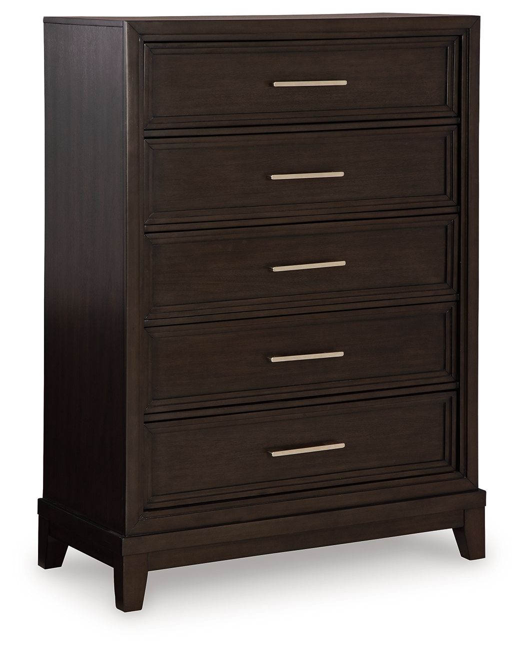 Neymorton - Dark Grayish Brown - Five Drawer Chest - Urban Living Furniture (Los Angeles, CA)
