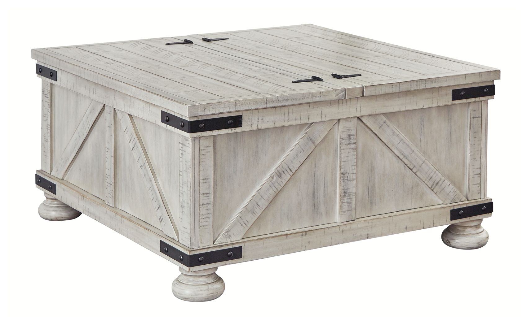 Carynhurst - Whitewash - Cocktail Table with Storage - Urban Living Furniture (Los Angeles, CA)