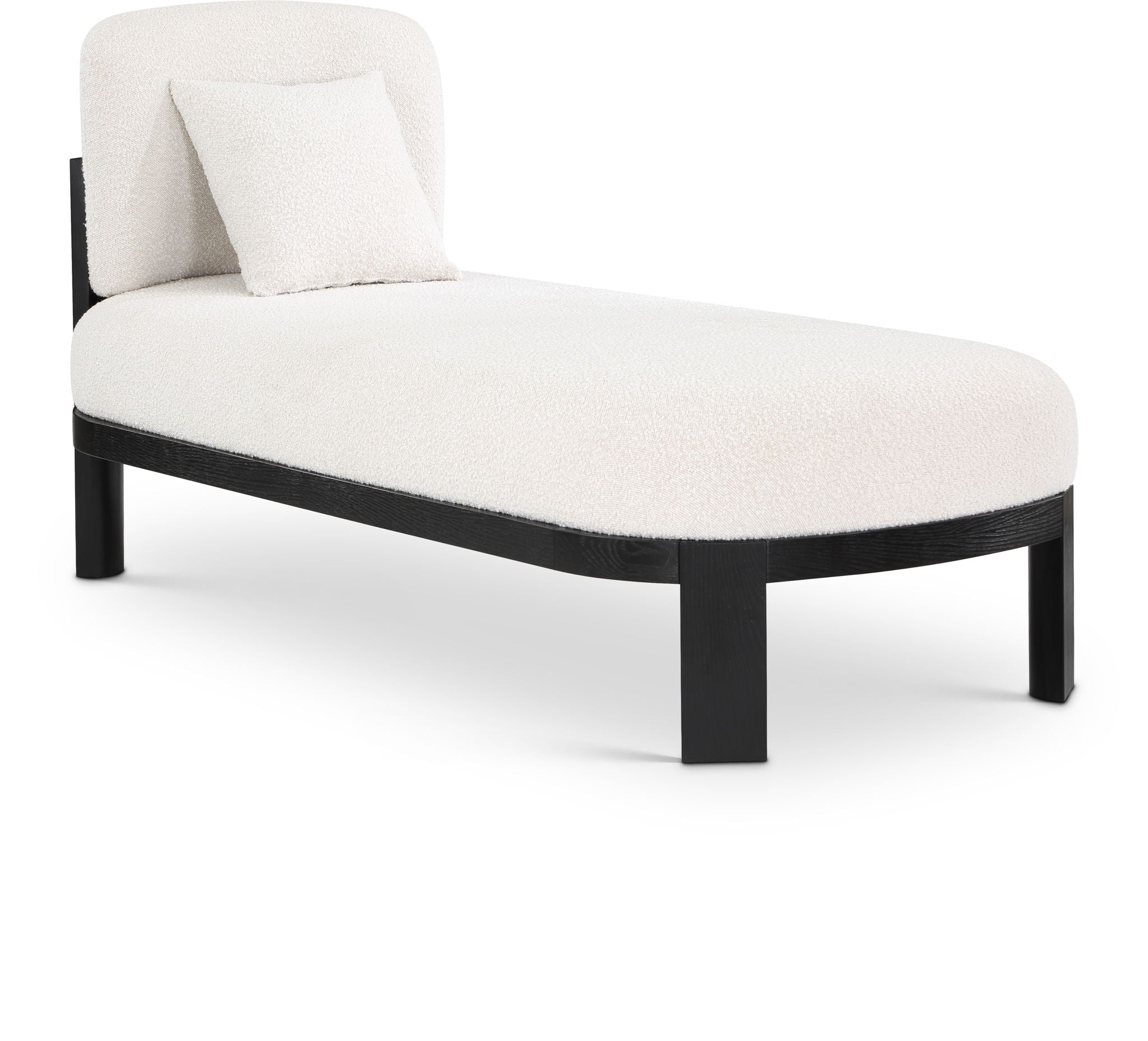 Maybourne - Chaise / Bench With Black Frame - Urban Living Furniture (Los Angeles, CA)