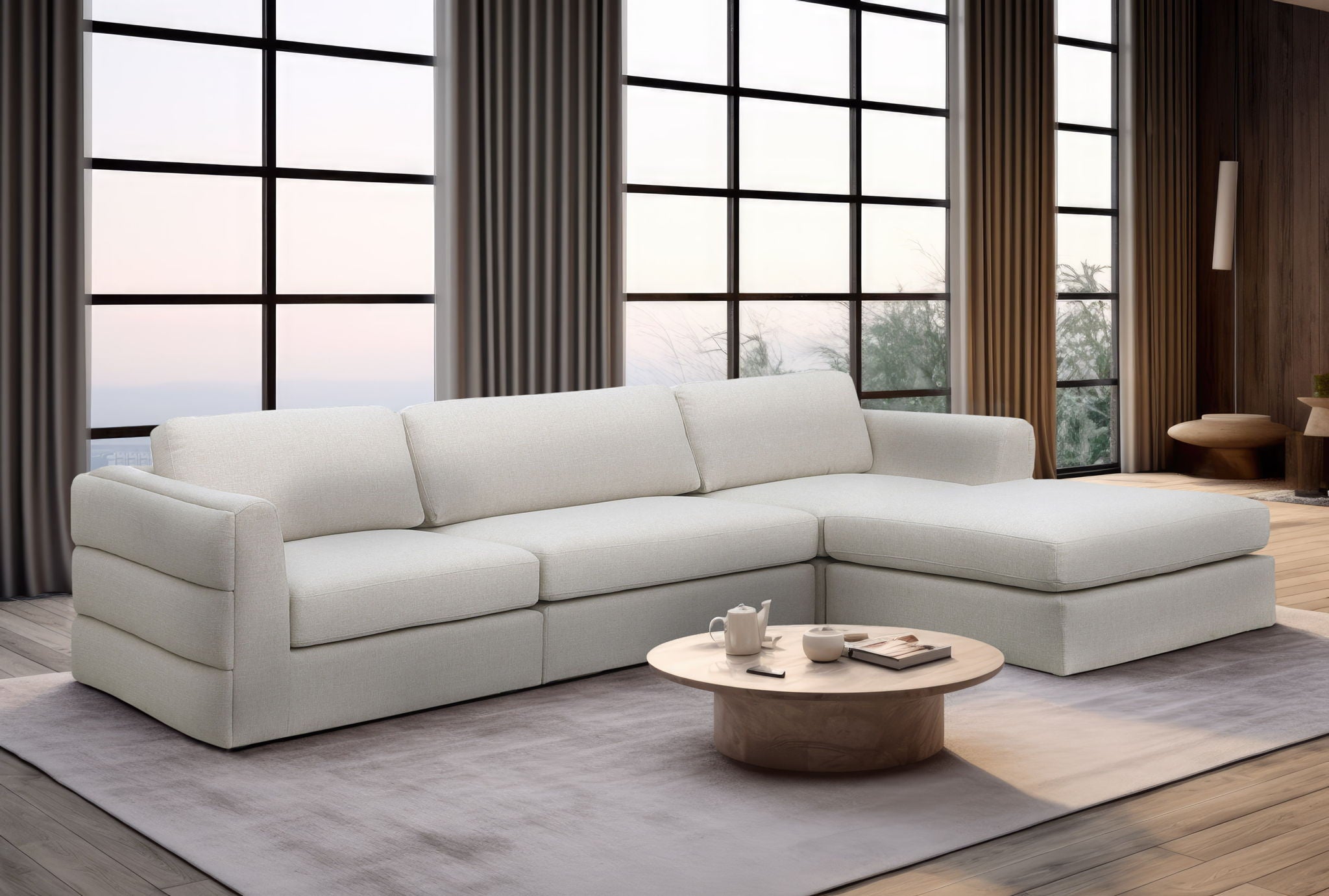 Beckham - 4 Piece Modular L-Sahped Sectional - Urban Living Furniture (Los Angeles, CA)