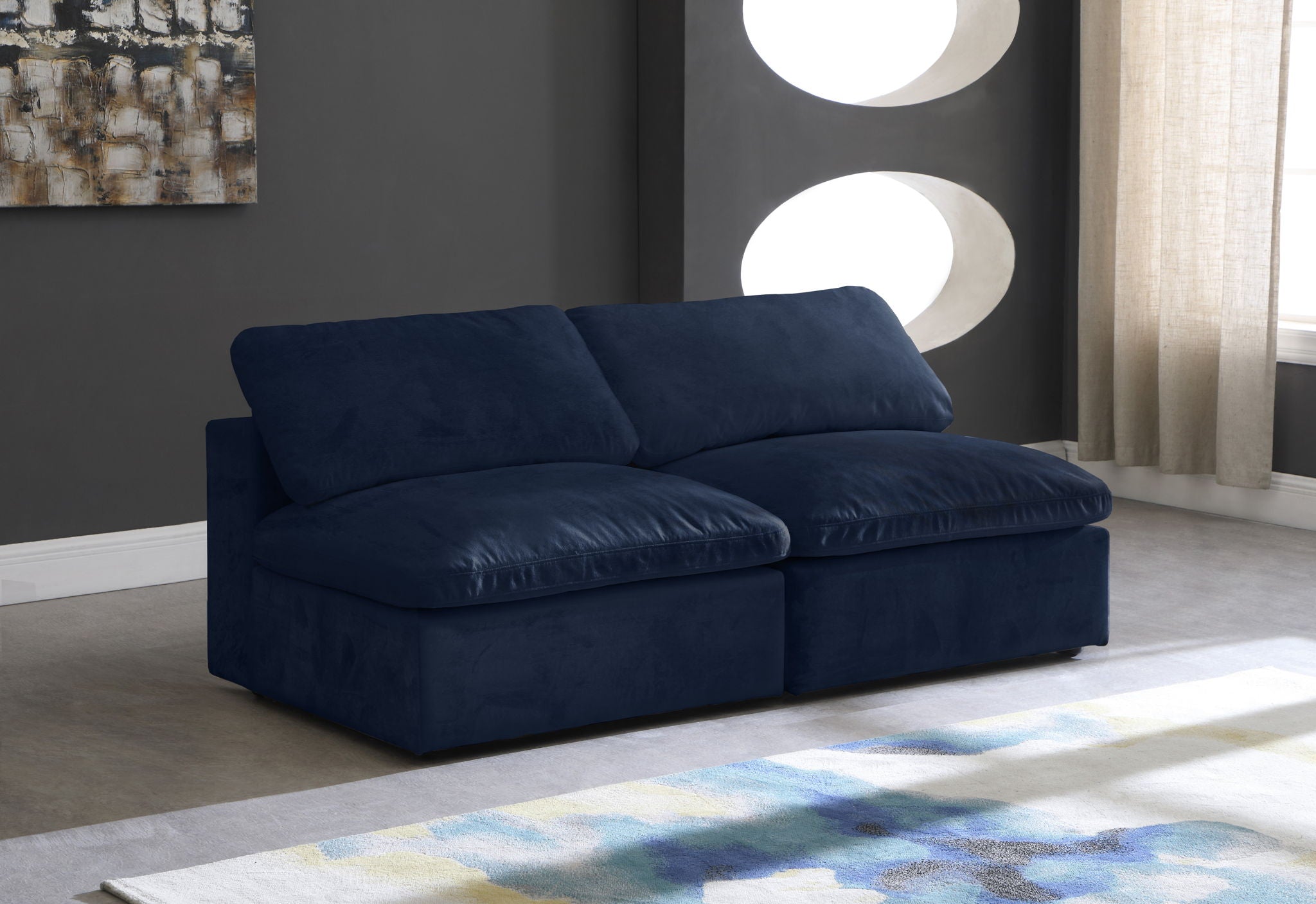 Cozy - Modular Armless 2 Seat Sofa - Urban Living Furniture (Los Angeles, CA)