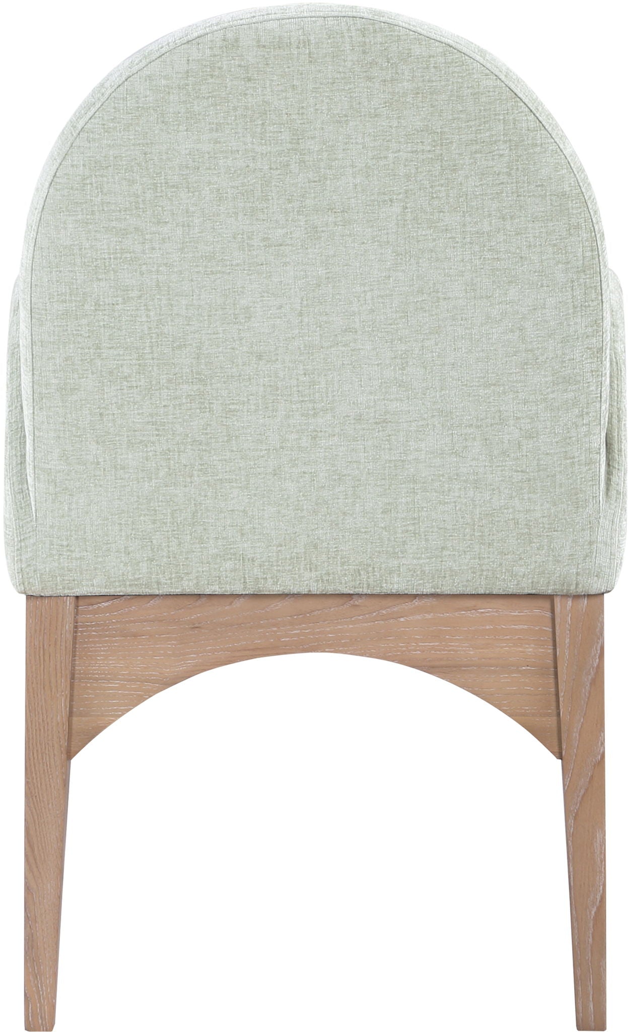 Waldorf - Chenille Dining Arm Chair With Natural Legs - Urban Living Furniture (Los Angeles, CA)