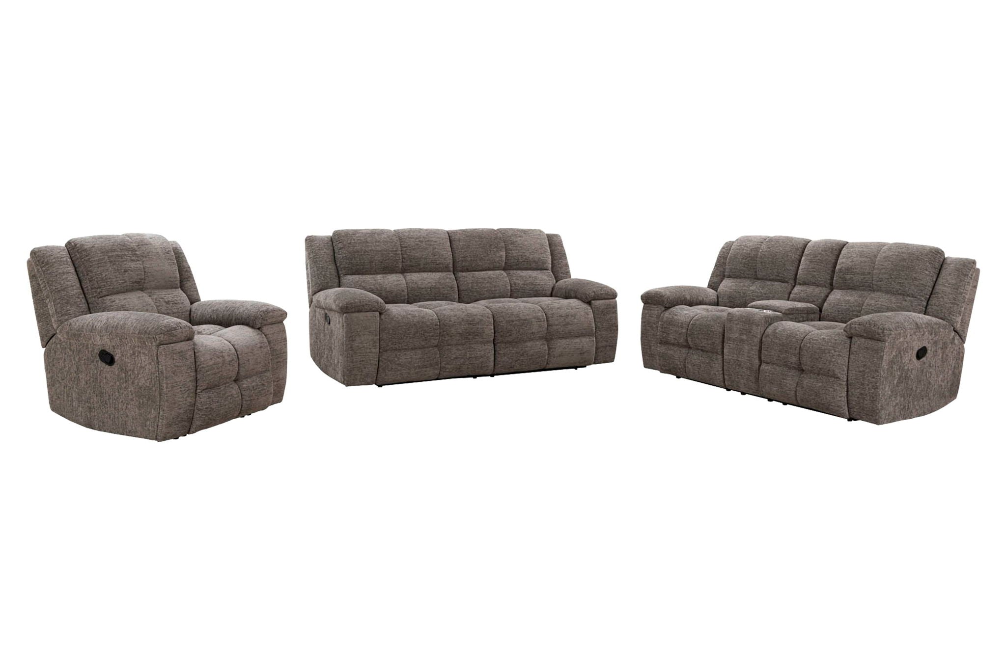 Buster - Manual Glider Reclining Sofa Set - Urban Living Furniture (Los Angeles, CA)