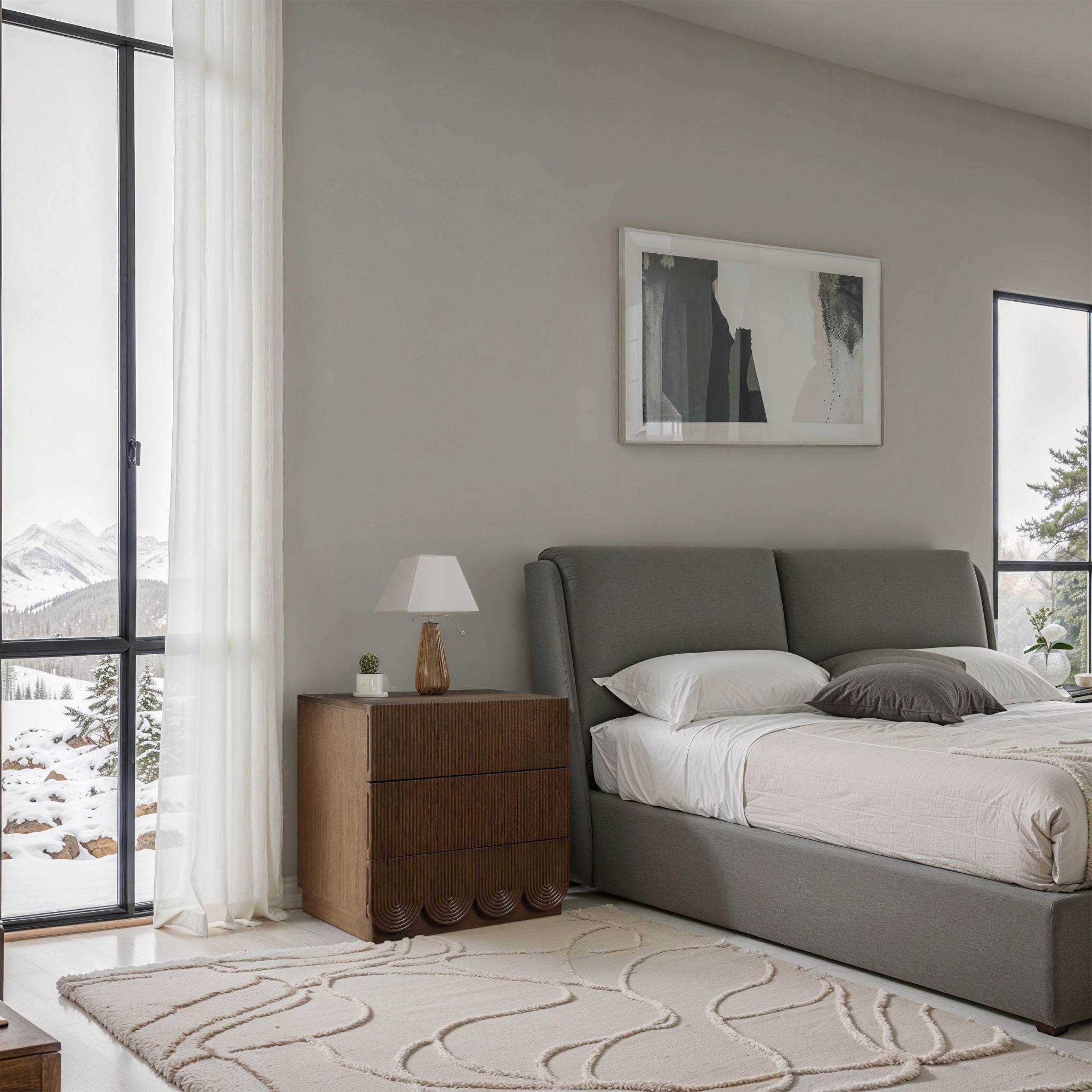 Scallop - Night Stand - Urban Living Furniture (Los Angeles, CA)