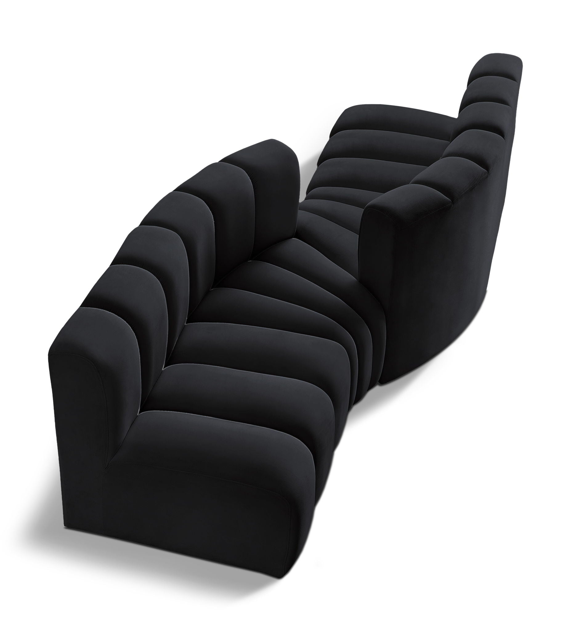 Arc - Velvet 4 Piece Sofa - Urban Living Furniture (Los Angeles, CA)