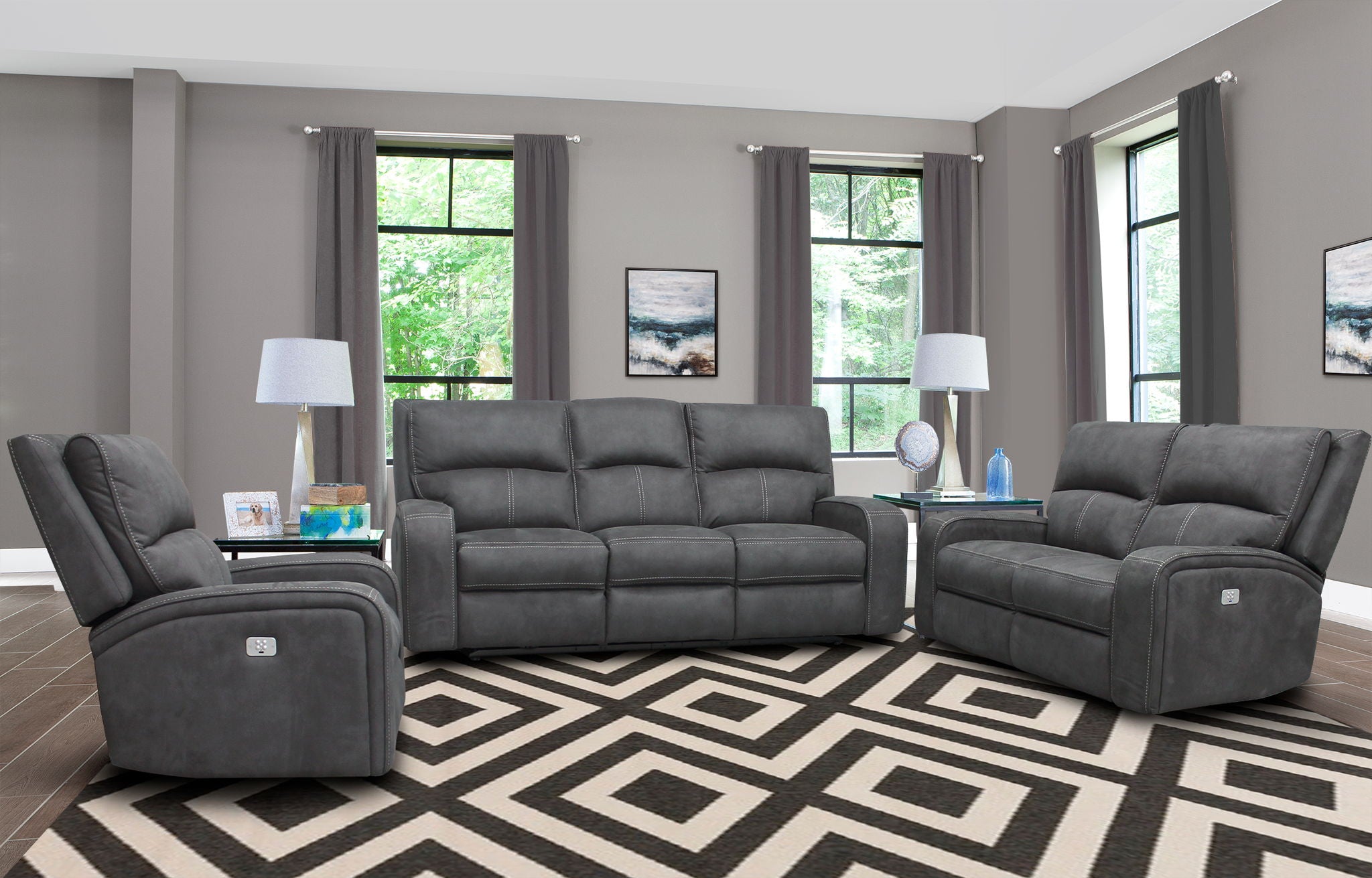Polaris - Power Recliner - Urban Living Furniture (Los Angeles, CA)