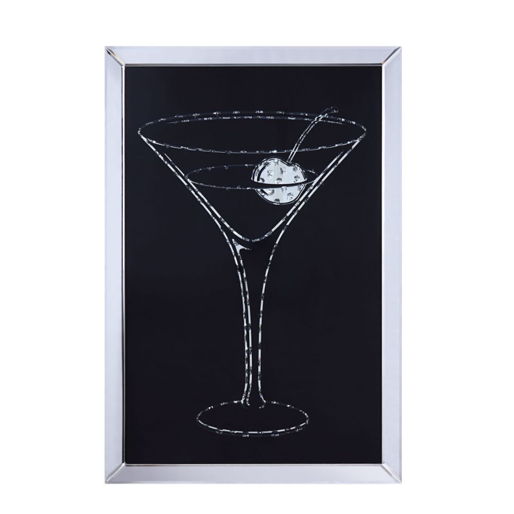 Talisha - 35" Wall Art - Mirrored - Urban Living Furniture (Los Angeles, CA)
