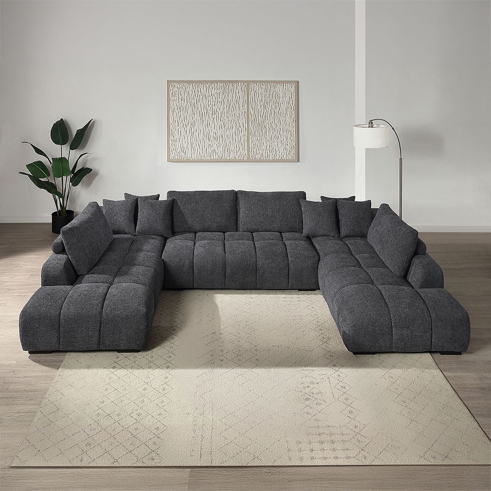 Chosen - Sectional Sofa With 3 Pillows - Urban Living Furniture (Los Angeles, CA)