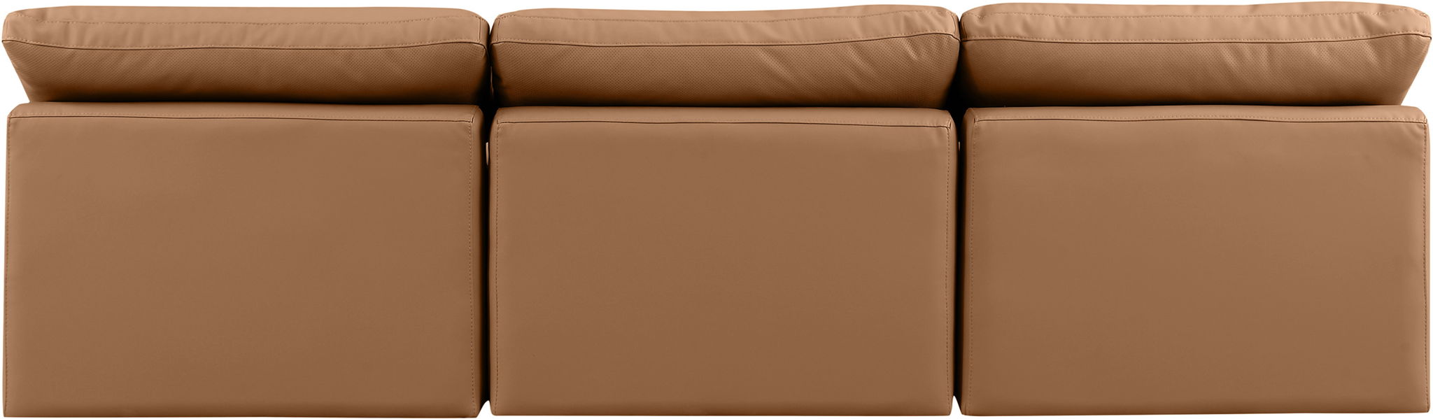 Indulge - Faux Leather 3 Seat Modular Armless Sofa - Urban Living Furniture (Los Angeles, CA)
