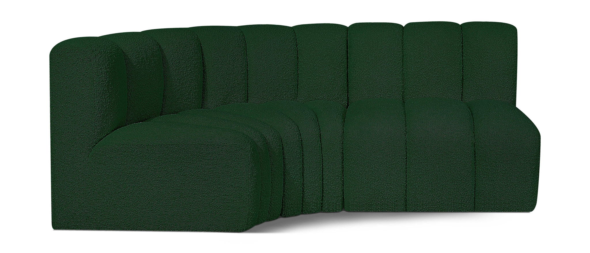 Arc - Boucle Fabric 3 Piece Sofa - Urban Living Furniture (Los Angeles, CA)