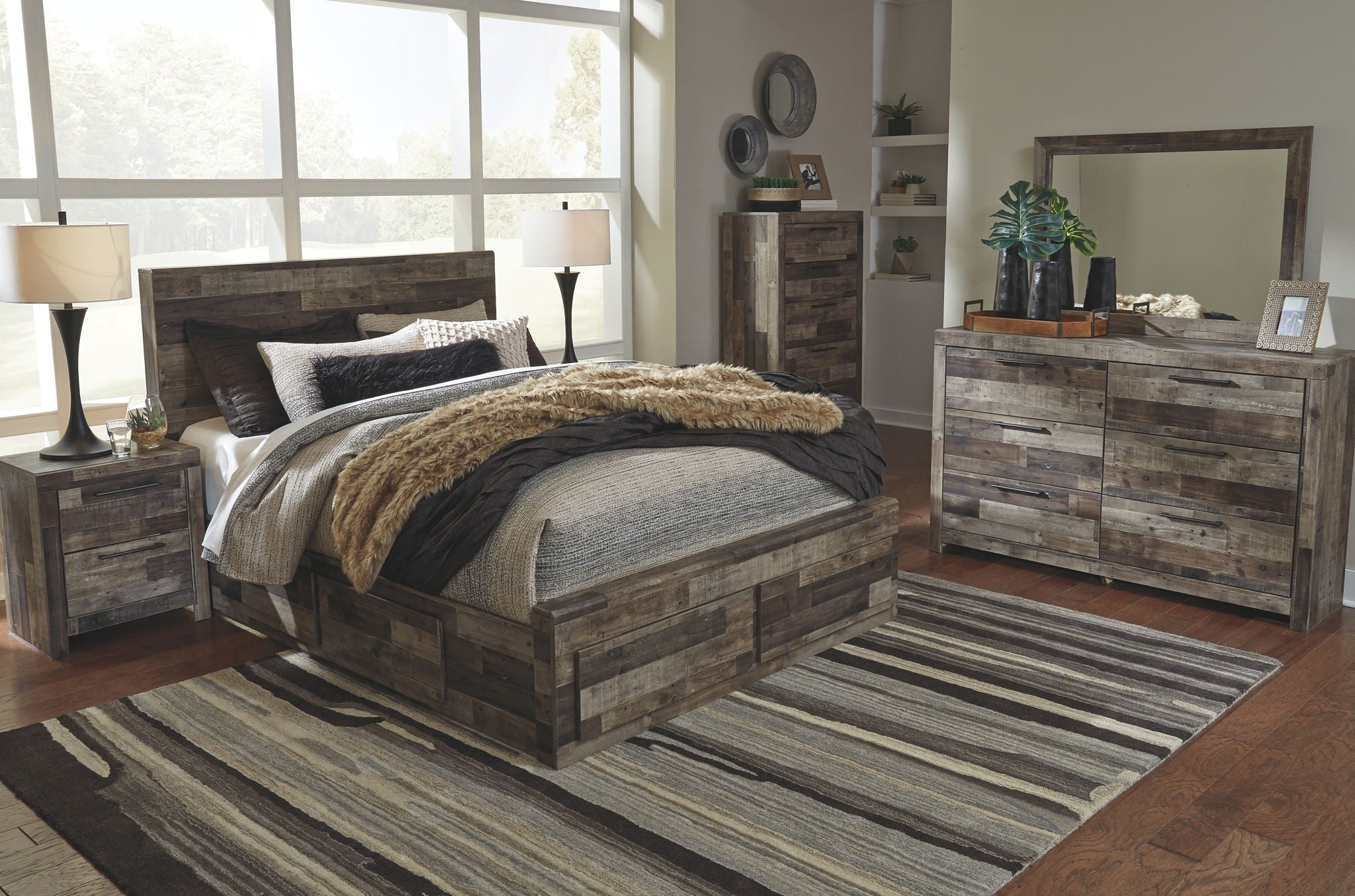 Derekson - Panel Bed - Urban Living Furniture (Los Angeles, CA)