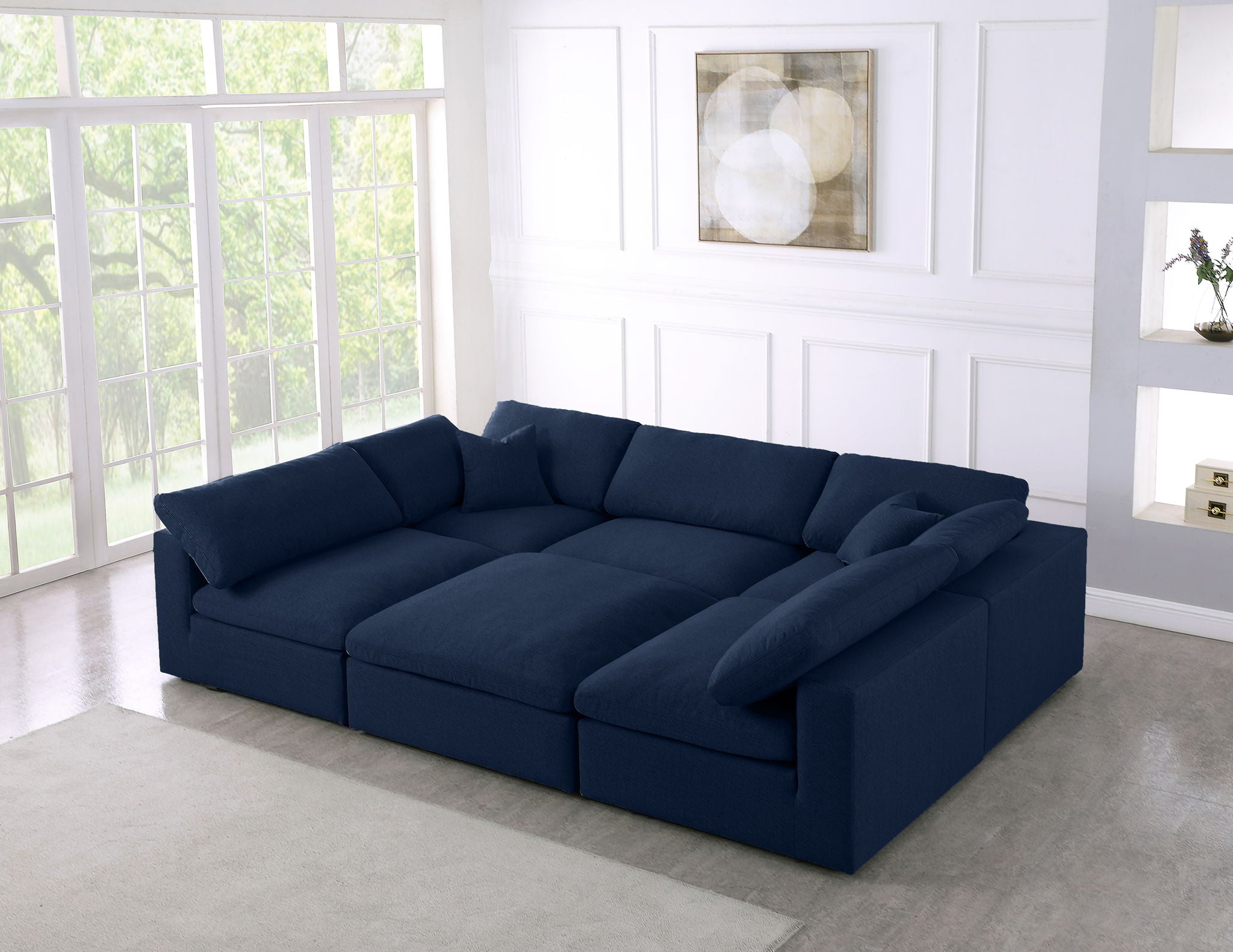 Serene - 6 Piece Modular Sectional - Urban Living Furniture (Los Angeles, CA)
