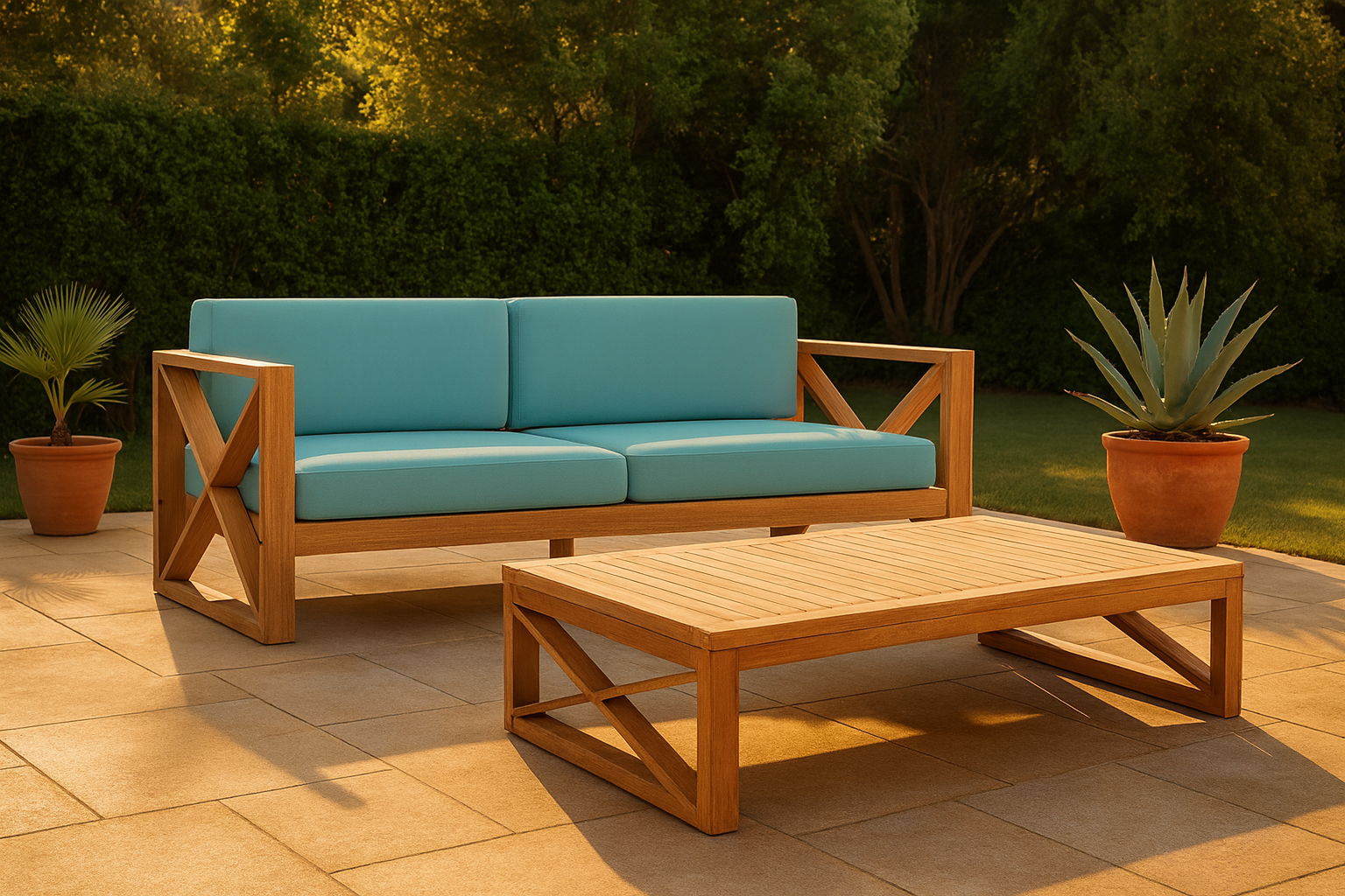 Anguilla - Water Resistant Outdoor Sofa - Urban Living Furniture (Los Angeles, CA)