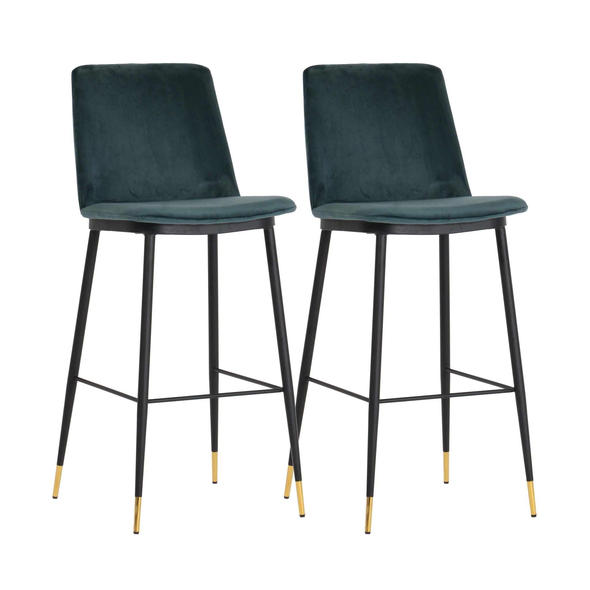 Evora - Velvet Counter Stool (Set of 2) - Urban Living Furniture (Los Angeles, CA)