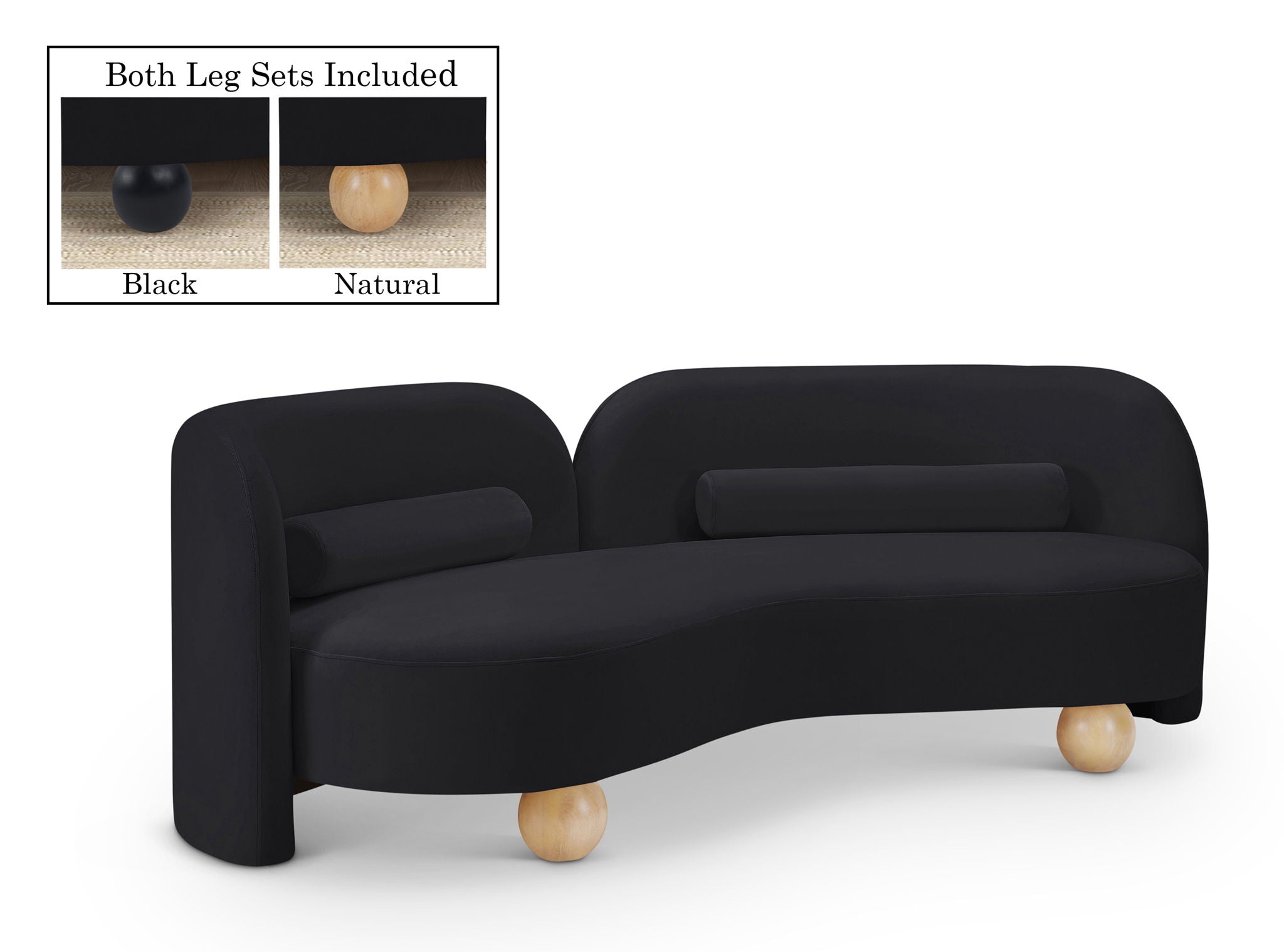 Daphne - Velvet Sofa - Urban Living Furniture (Los Angeles, CA)