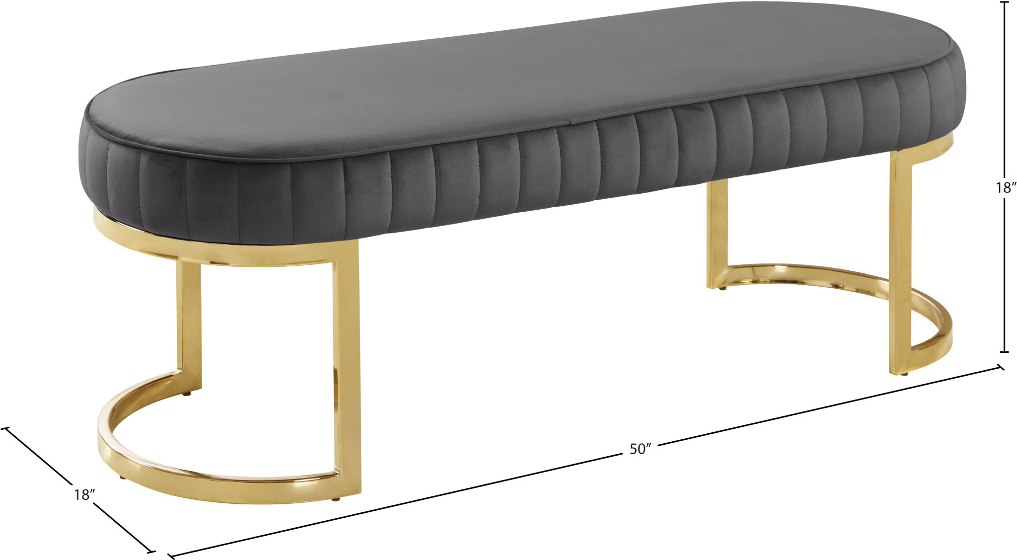 Lemar - Bench - Urban Living Furniture (Los Angeles, CA)
