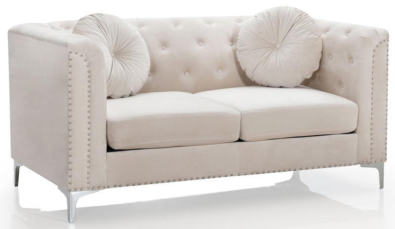 Stylish Sloped Arm Loveseat - Urban Living Furniture (Los Angeles, CA)