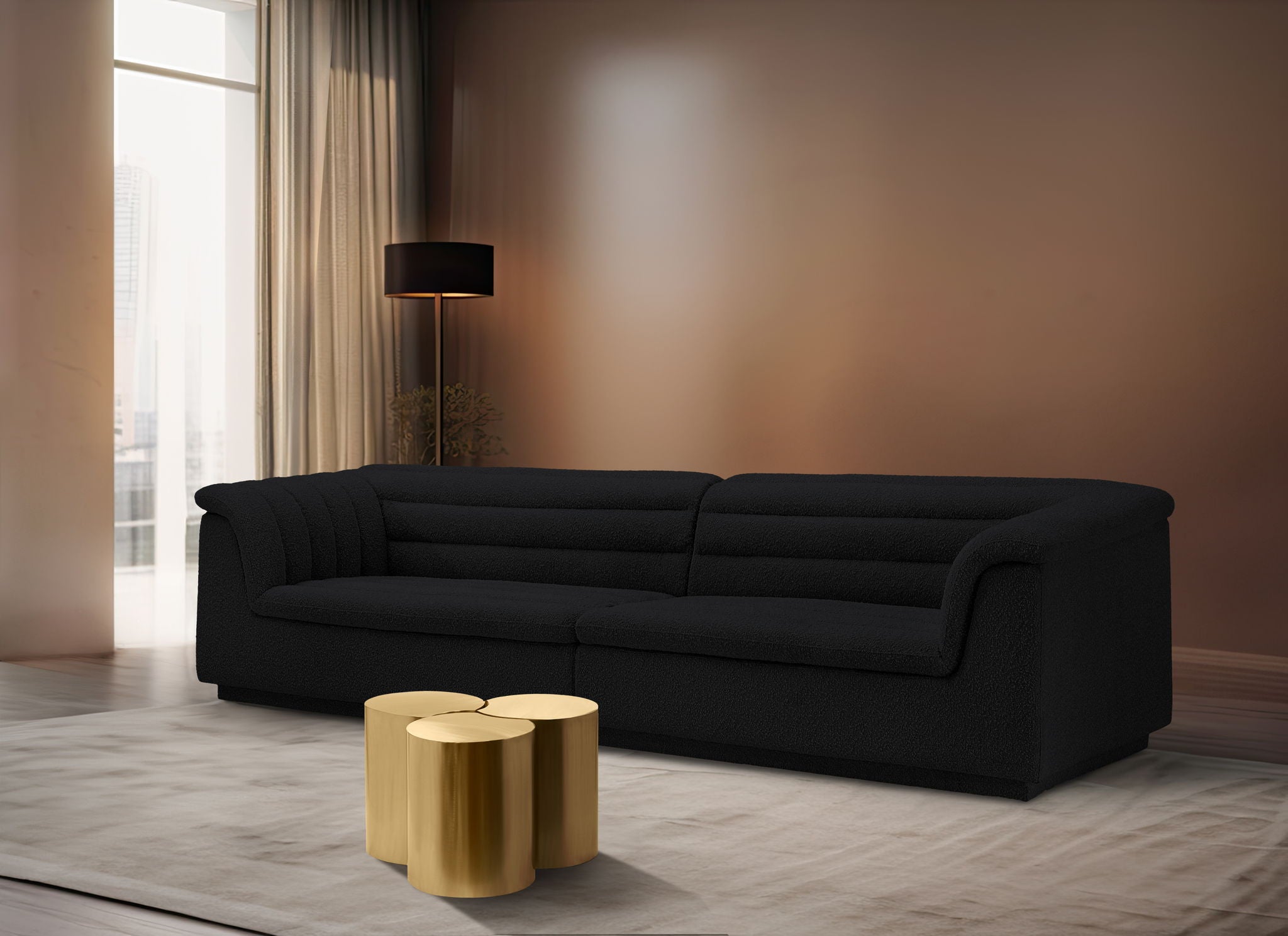Dimple - 3 Piece Modular Coffee Table - Urban Living Furniture (Los Angeles, CA)