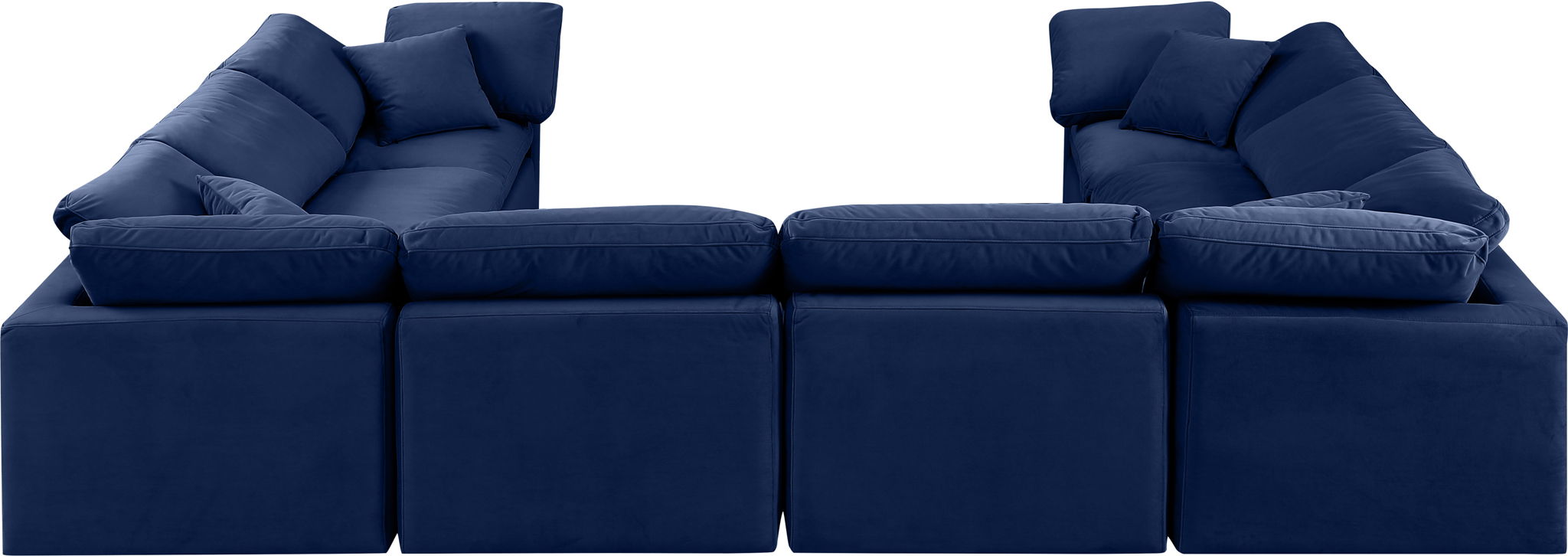 Indulge - Velvet 8 Piece Modular Sectional - Urban Living Furniture (Los Angeles, CA)