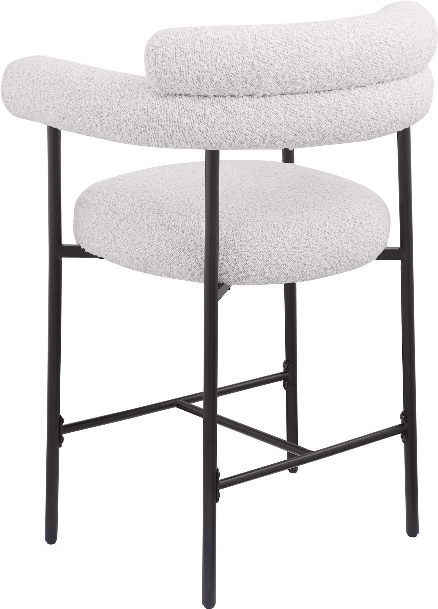 Blake - Counter Stool With Black Base (Set of 2) - Urban Living Furniture (Los Angeles, CA)