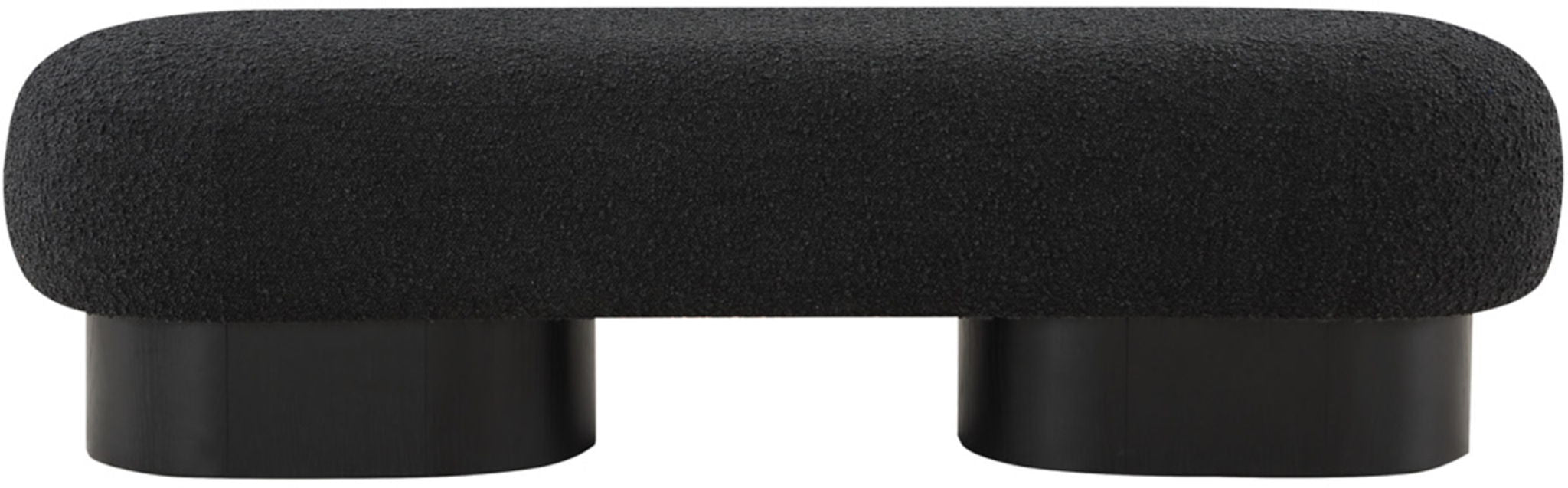 Robertson - Bench With Black Base - Urban Living Furniture (Los Angeles, CA)