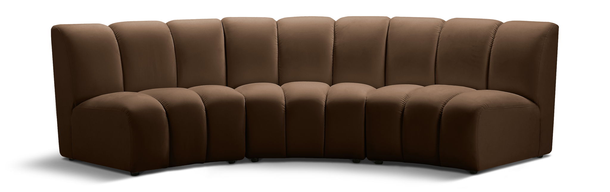 Infinity - 3 Piece Modular Sectional - Brown - Urban Living Furniture (Los Angeles, CA)